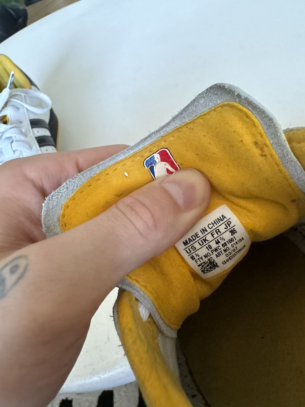 Rare Vintage Adidas Superstar NBA Indiana Pacers Low Y2k