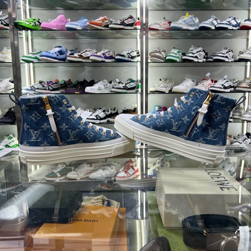 Louis Vuitton Louis Vuitton Stellar Casual Sneakers in Blue - Size US 7.5 / EU 40-41 - 8 Thumbnail