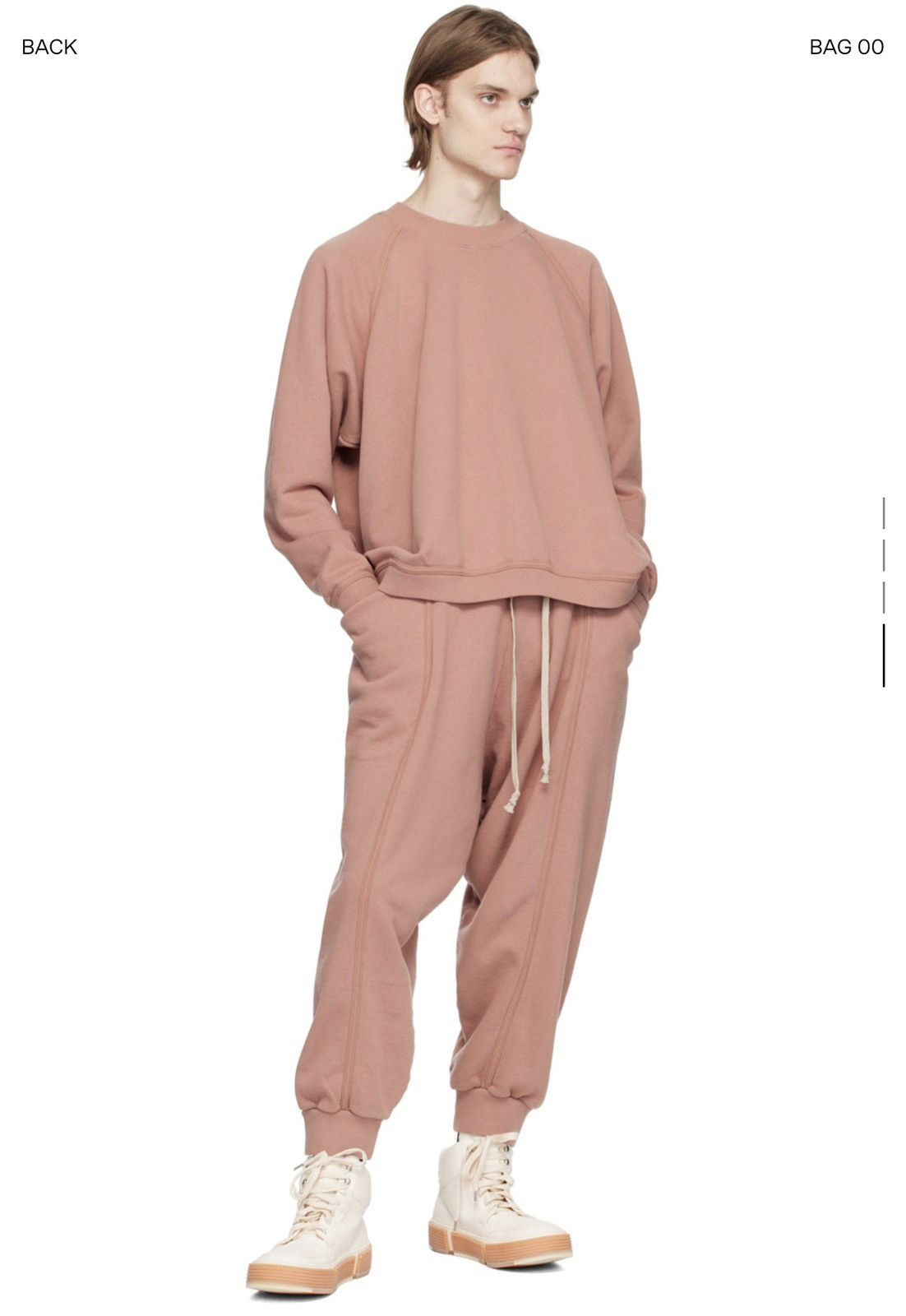 Jan Jan Van Essche Pink O project crewneck sweatshirt Size Med Size US M / EU 48-50 / 2 - 3 Thumbnail