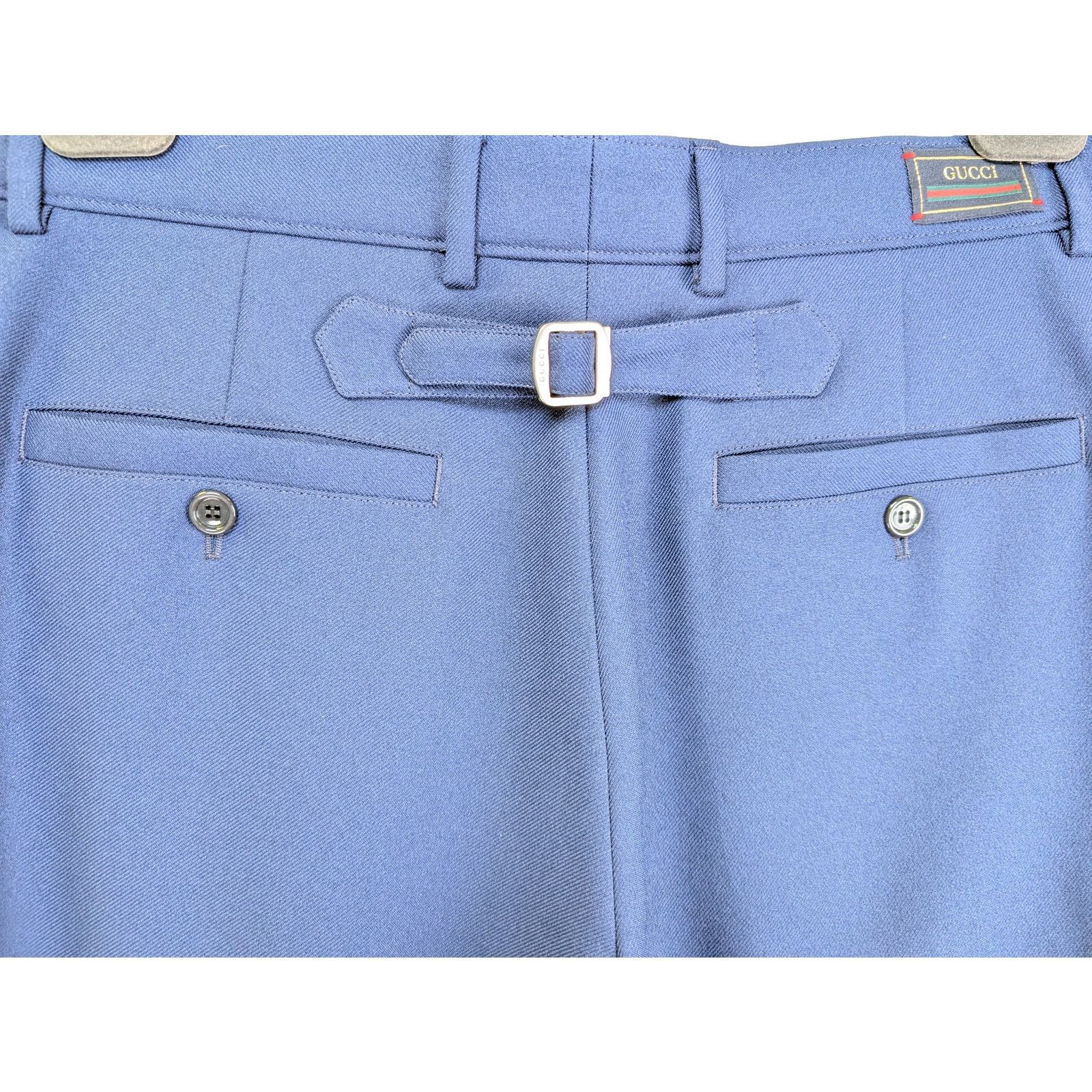 Gucci o1rshd1 Casual Pants in Blue Size US 32 / EU 48 - 10 Thumbnail