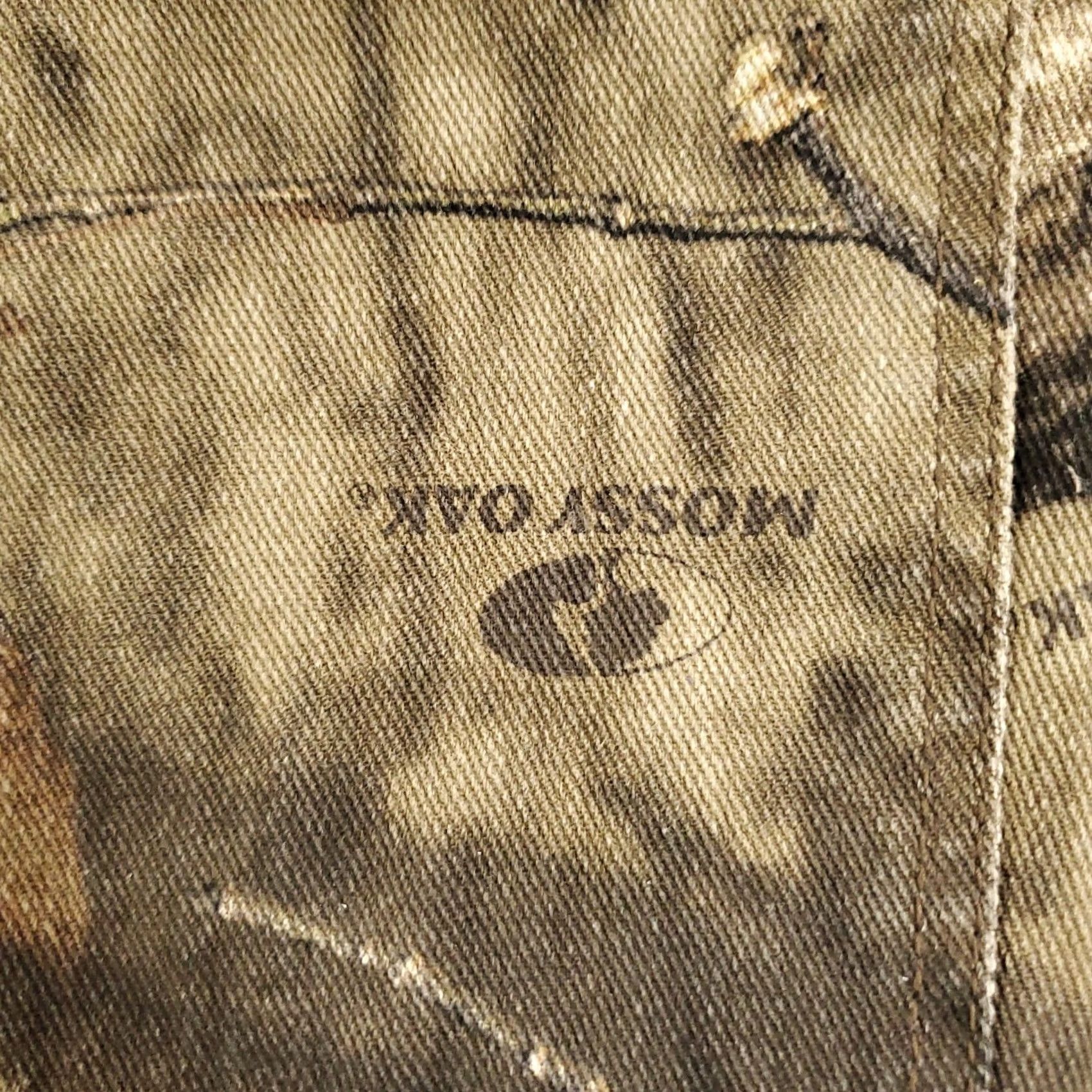 Vintage Mossy Oak Jeans Mens 32x32 Camouflage Denim 5-Pocket Regular Straight Fall Winter Spring Hunting Pants Shirt? Size US 32 / EU 48 - 5 Thumbnail