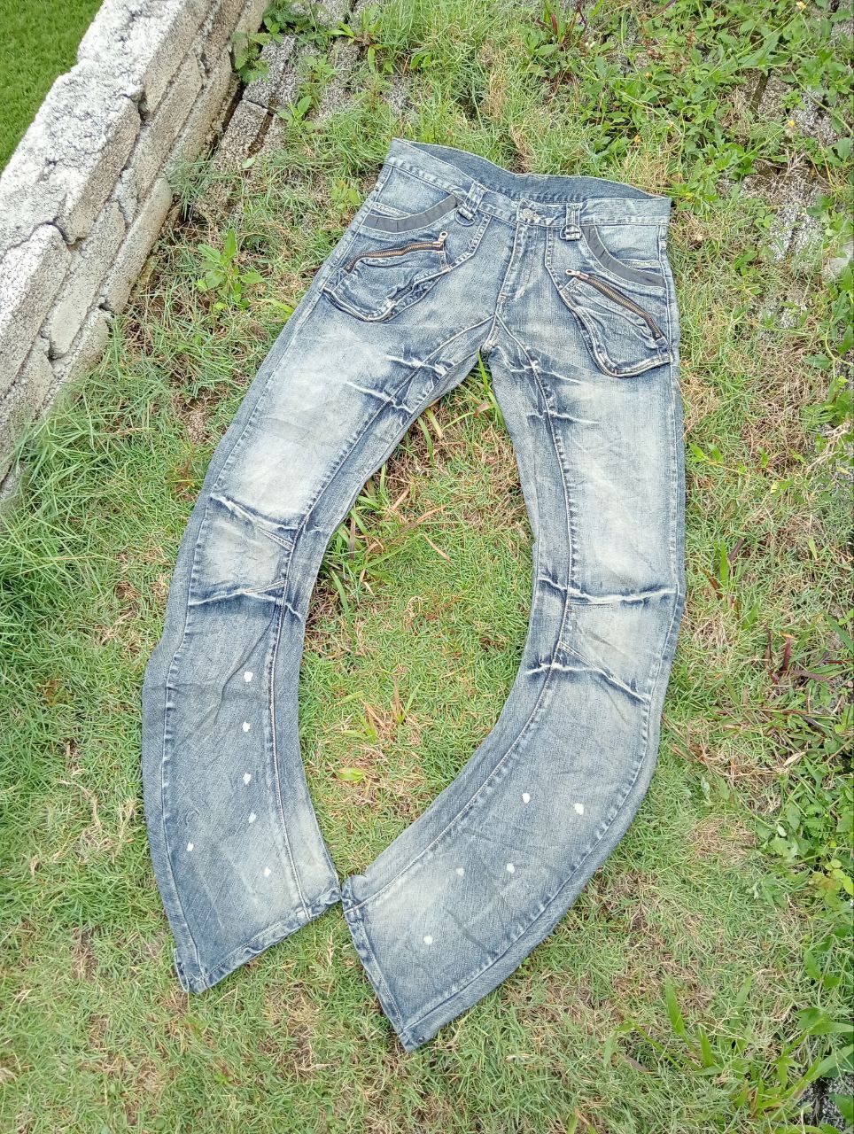 PPFM VINTAGE PPFM JAPAN CURVE JEANS Size US 34 / EU 50 - 3 Thumbnail