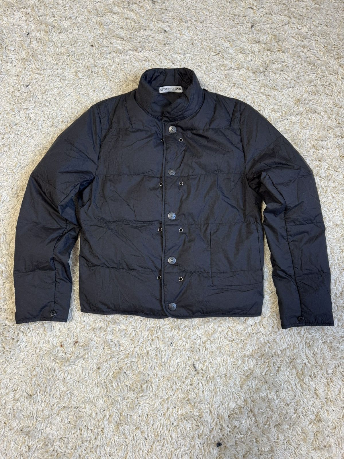 Stone Island Stone island Down Lining Jacket Vintage 90s Size US S / EU 44-46 / 1 - 1 Thumbnail