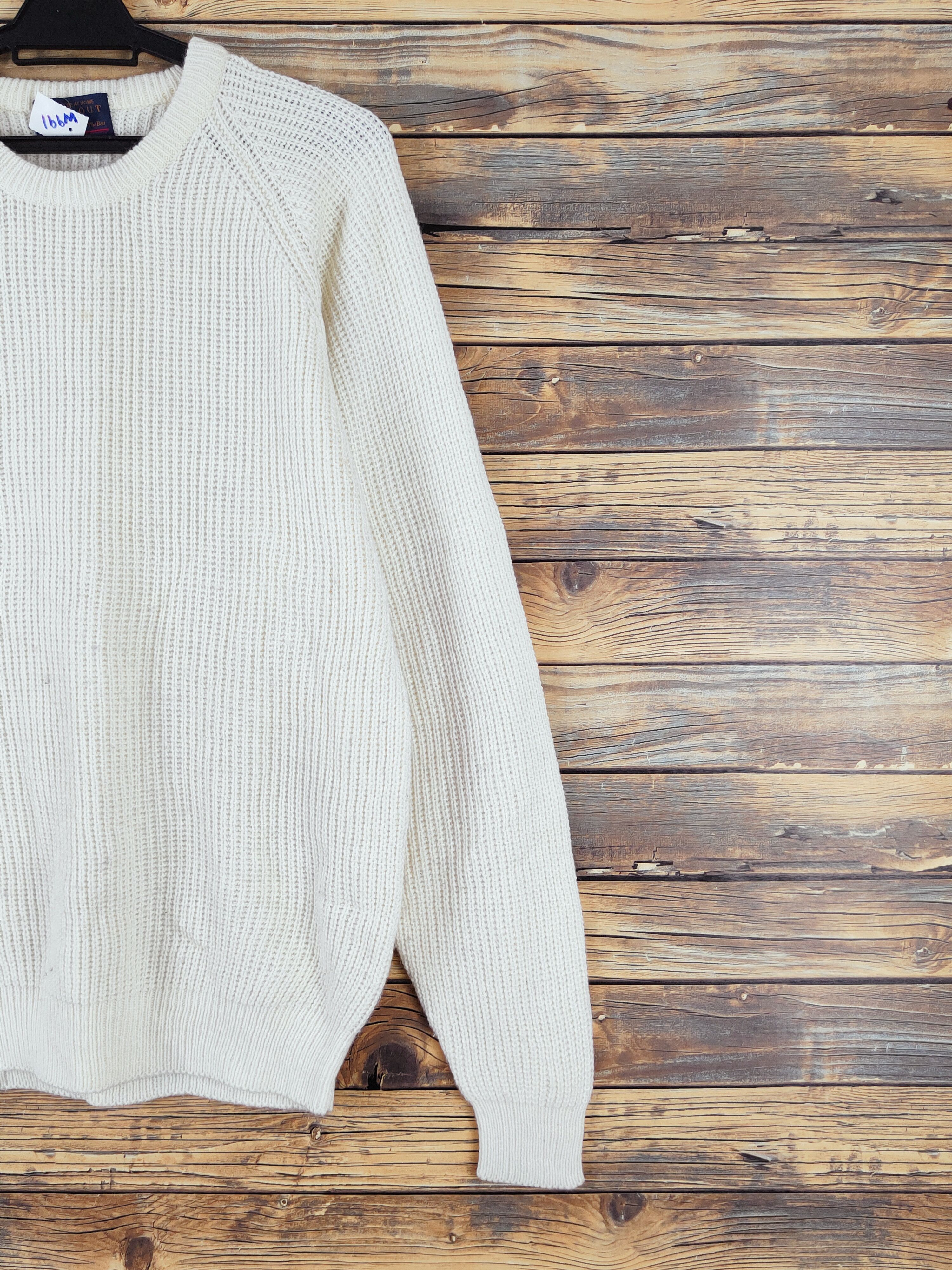 Japanese Brand Sold Out Ivory Knitwear Sweatshirts #W991 Size M / US 6-8 / IT 42-44 - 5 Thumbnail