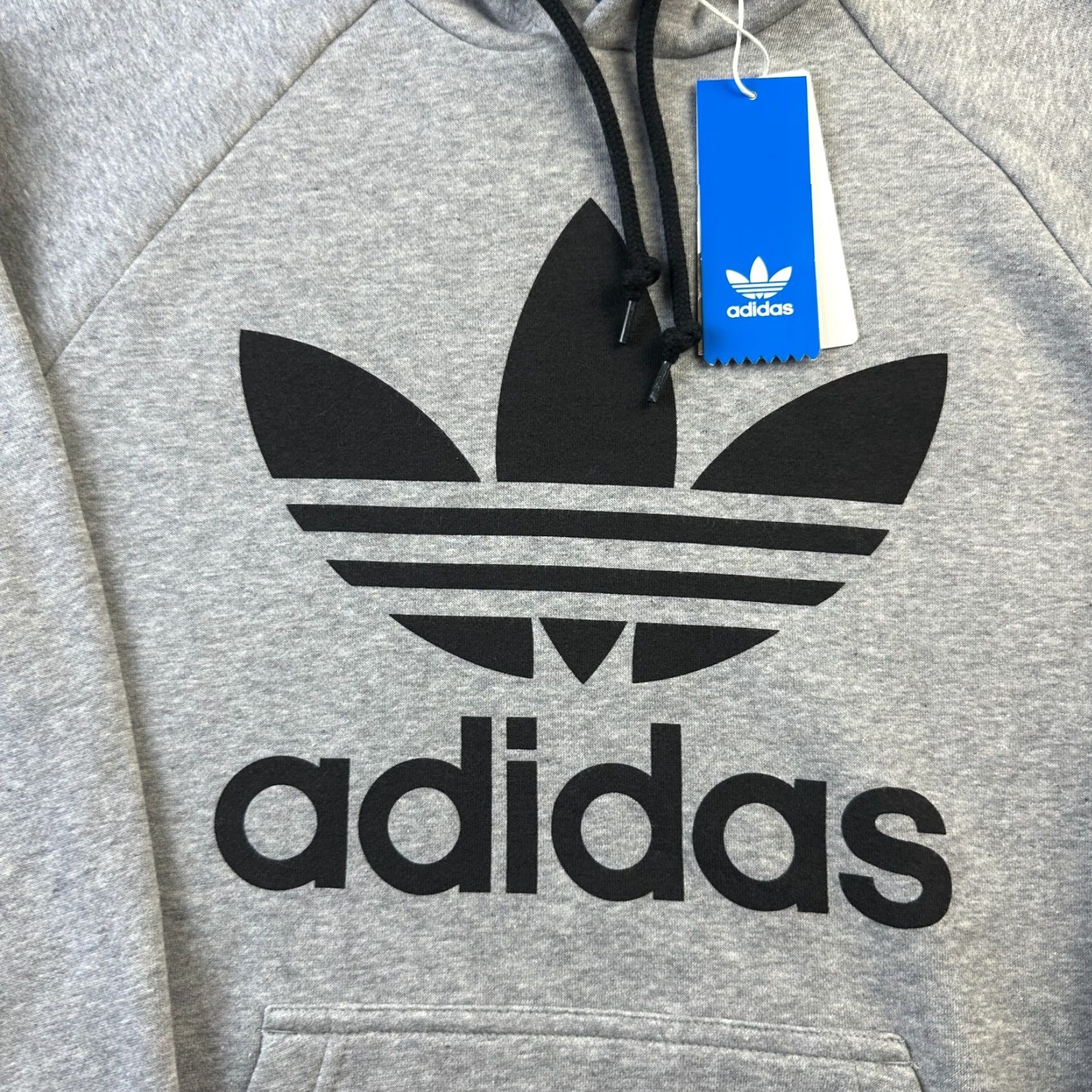 Adidas Adidas Hoodie Mens Small Gray Sweatshirt Pullover Tricot Originals Sweatshirt Size US S / EU 44-46 / 1 - 4 Thumbnail