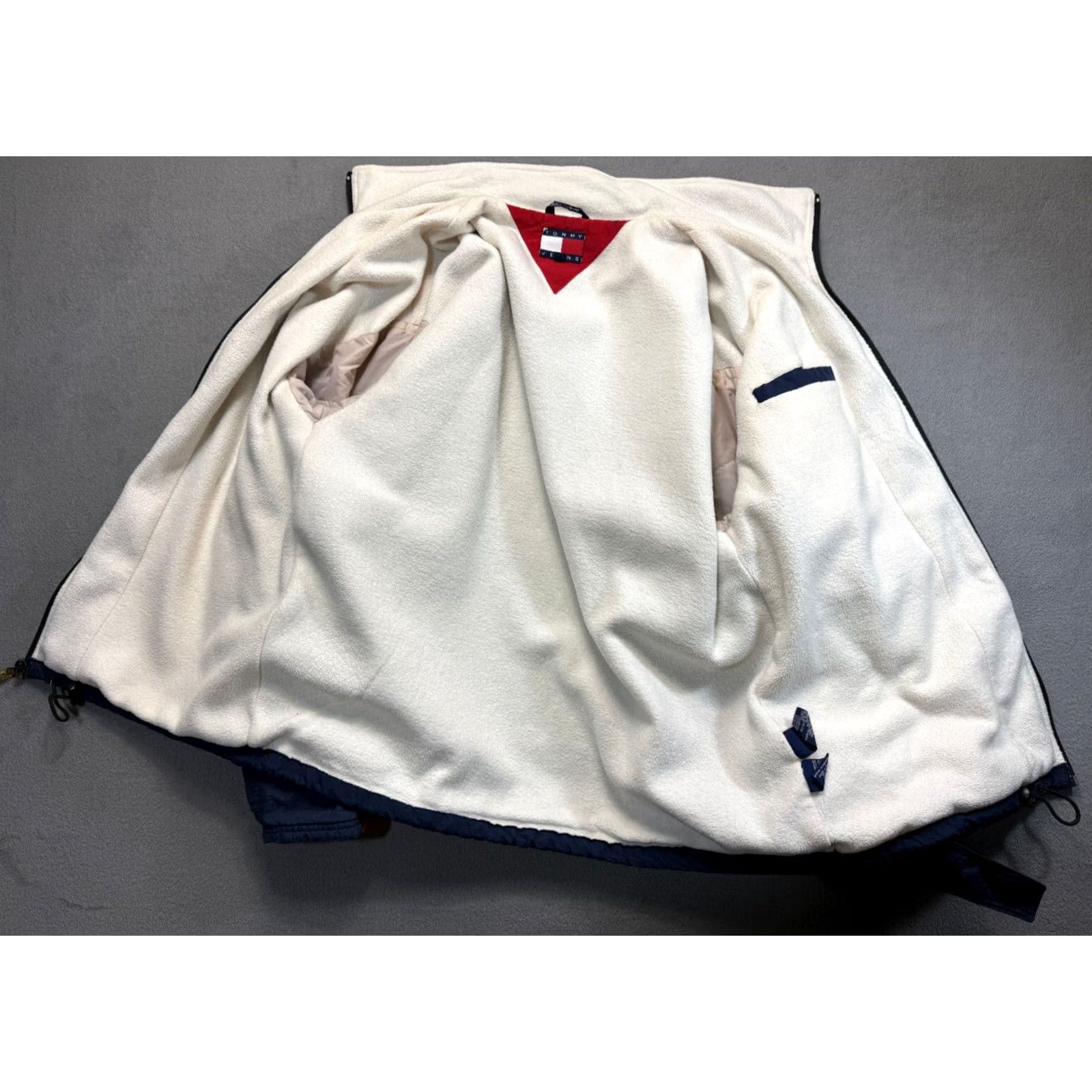 Tommy Hilfiger Vintage Tommy Hilfiger Jeans Jacket mens XL Blue Sailing 3-in-1 Jacket Size US 36 / EU 52 - 2 Thumbnail
