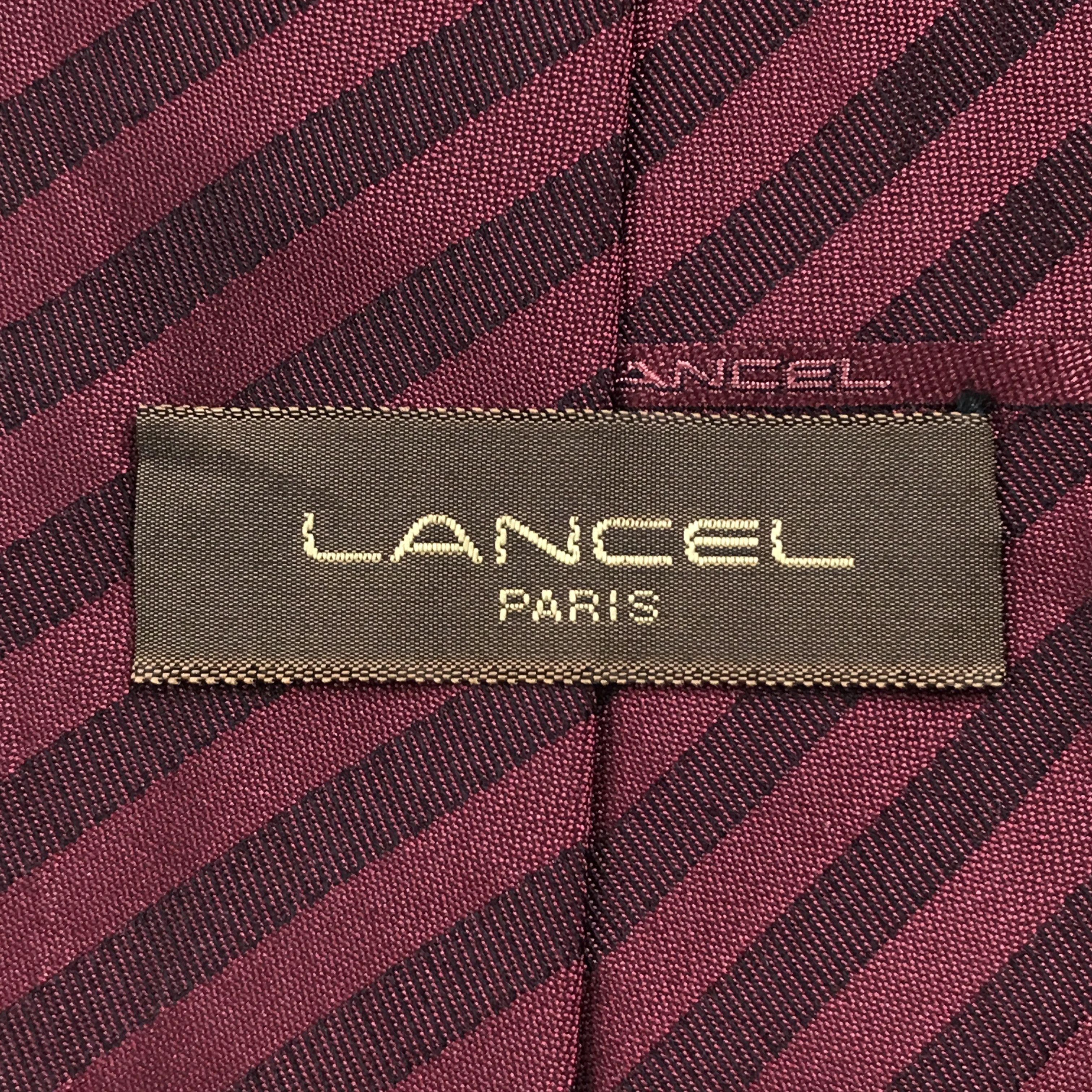 Japanese Brand × Lancel × Vintage Vintage Lancel Silk Necktie Size ONE SIZE - 8 Thumbnail
