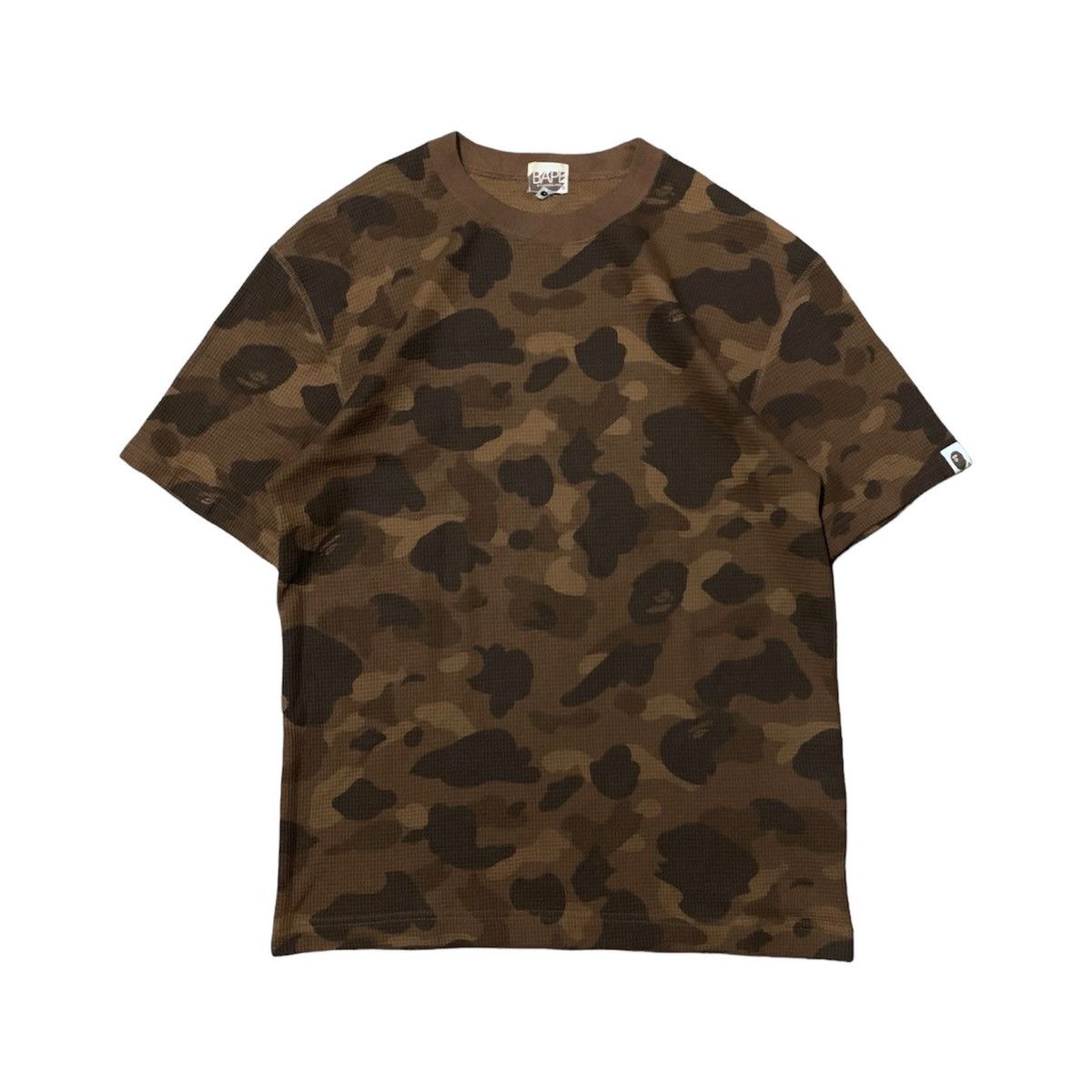 Bape Bape Thermal Brown Camouflage Shirt Size US M / EU 48-50 / 2 - 1 Thumbnail
