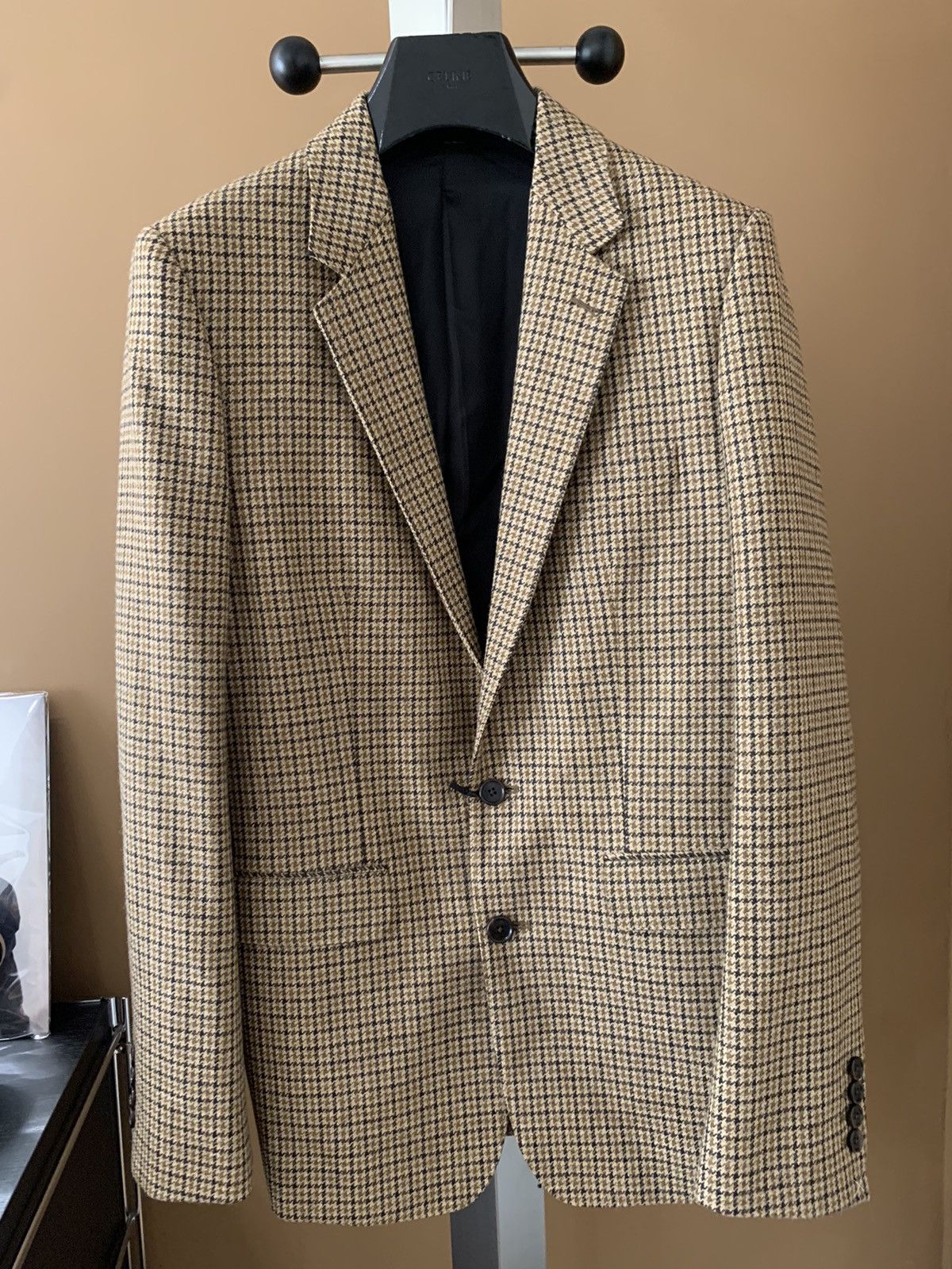 Celine Celine 2022FW Checked wool blazer Size US M / EU 48-50 / 2 - 1 Thumbnail