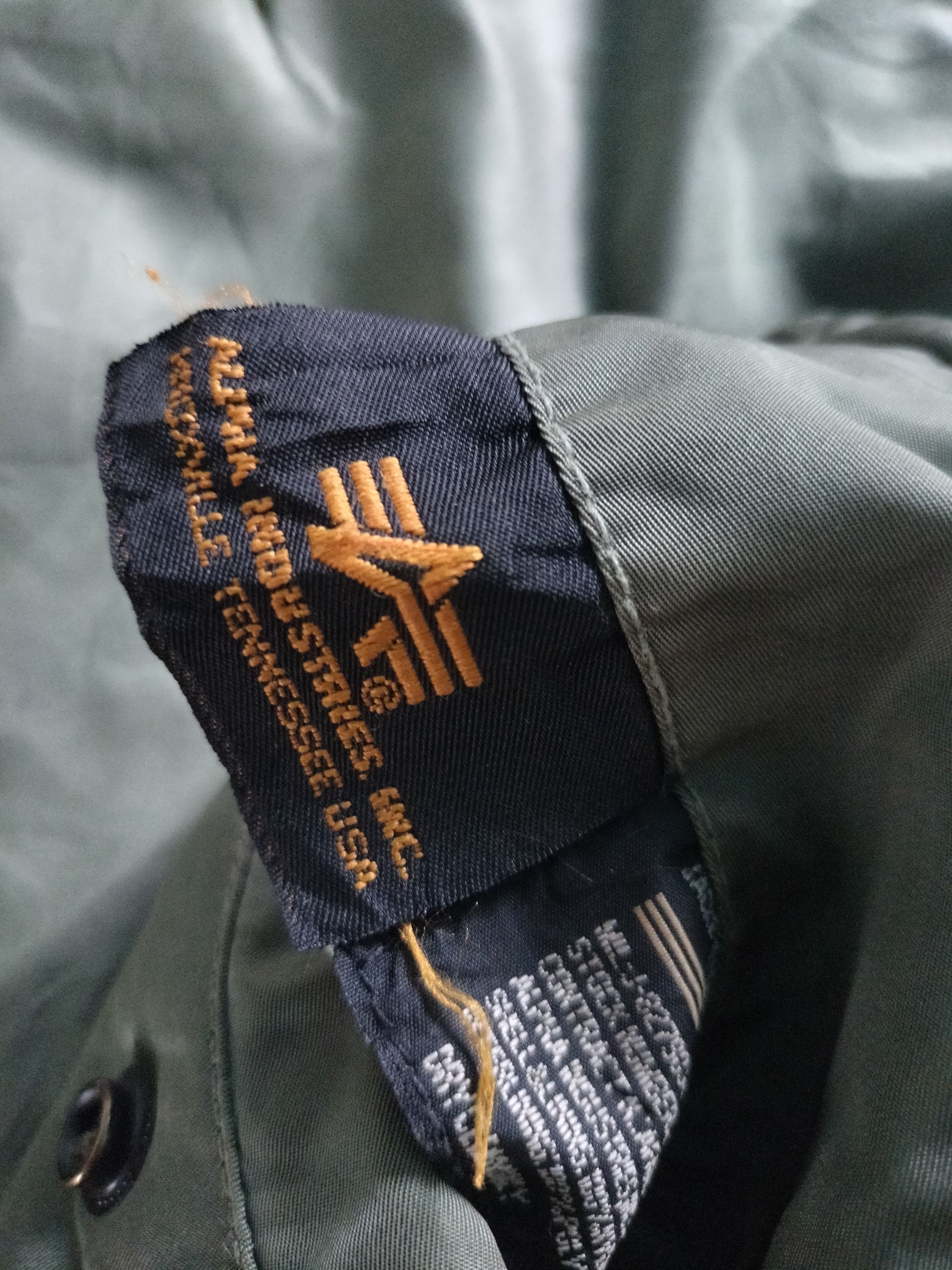 Alpha Industries × Vintage Vintage Alpha Industries MA-1 Flight Jacket Size US L / EU 52-54 / 3 - 6 Thumbnail