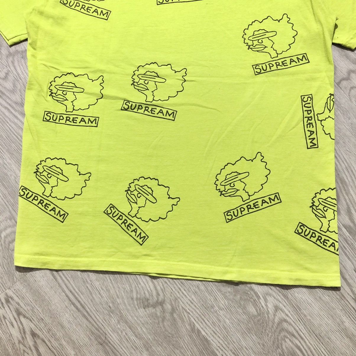 Supreme Supreme x Mark Gonzales Ramm Head T-shirt Green Streetwear Size US L / EU 52-54 / 3 - 8 Thumbnail