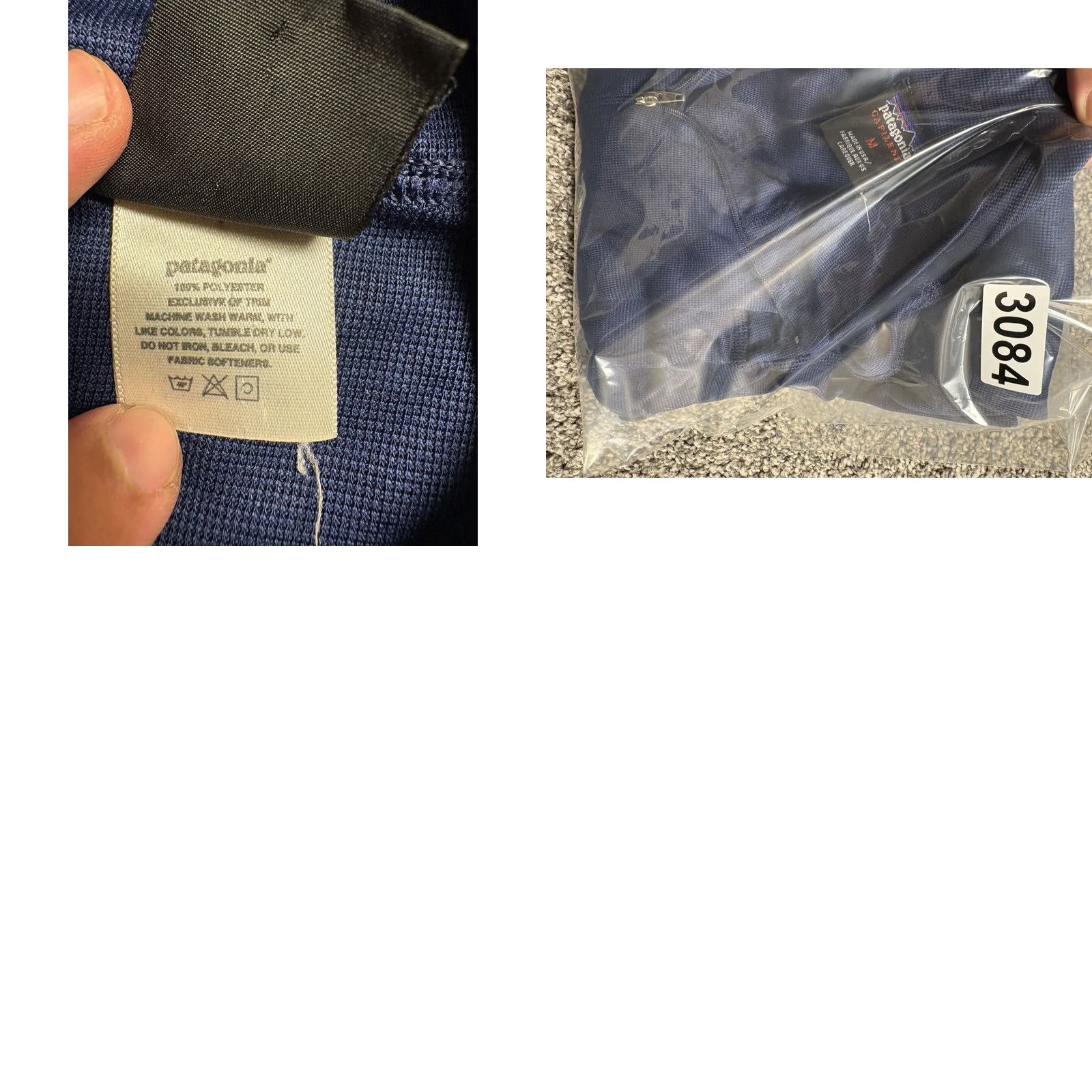 Patagonia Patagonia Capilene Shirt Men Medium Blue 1/4 Zip Base Layer Pullover Made In USA Size US M / EU 48-50 / 2 - 9 Thumbnail