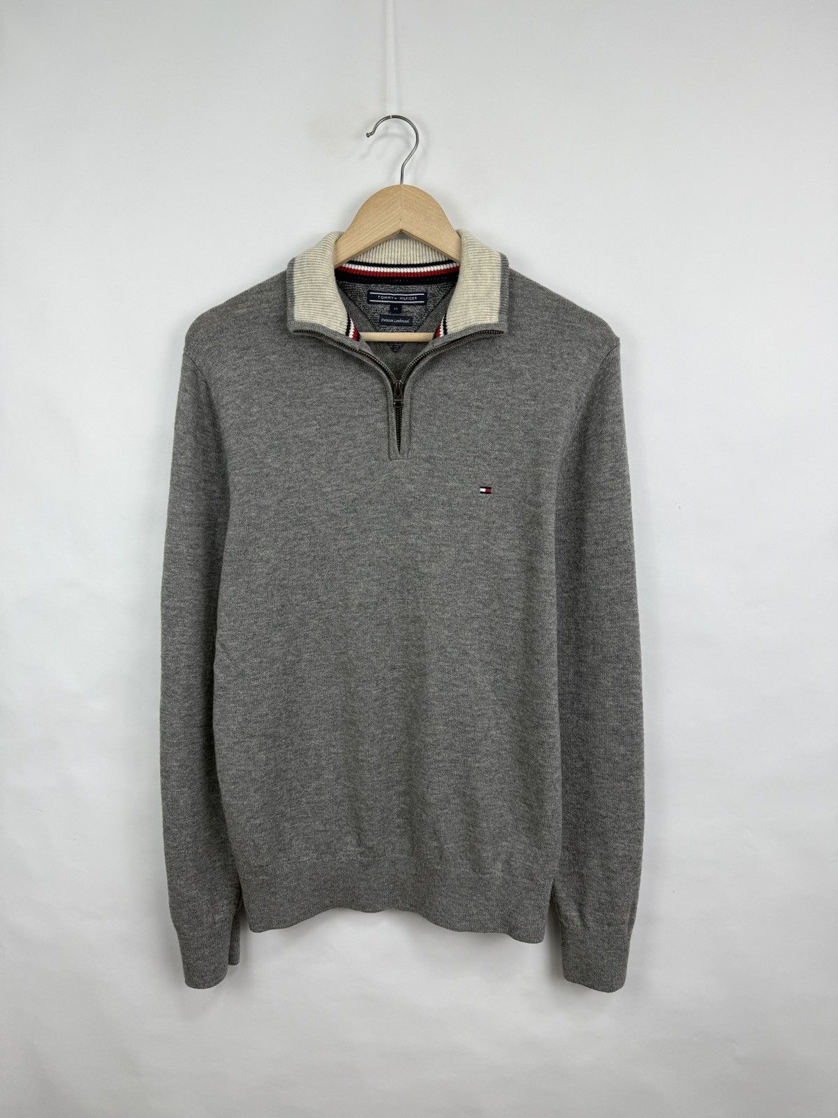 🇺🇸 Tommy Hilfiger Premium Lambs Wool Sweaters Retro Rare Y2K