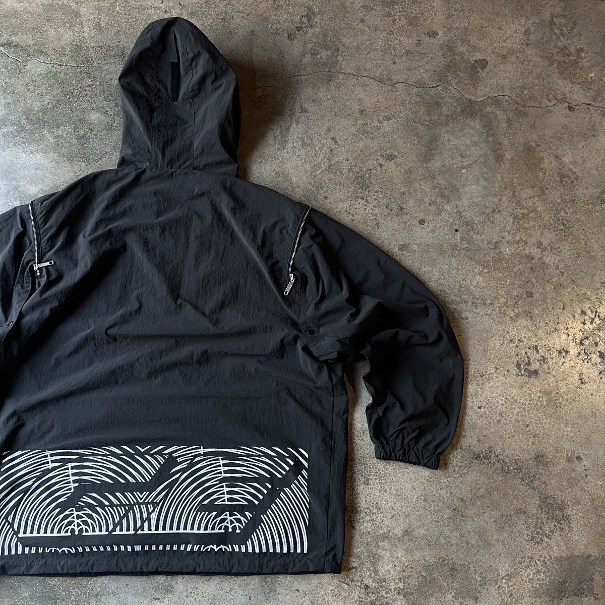 Cav Empt Cav Empt Concealed Sleeve Popover Jacket Size US XL / EU 56 / 4 - 11 Thumbnail
