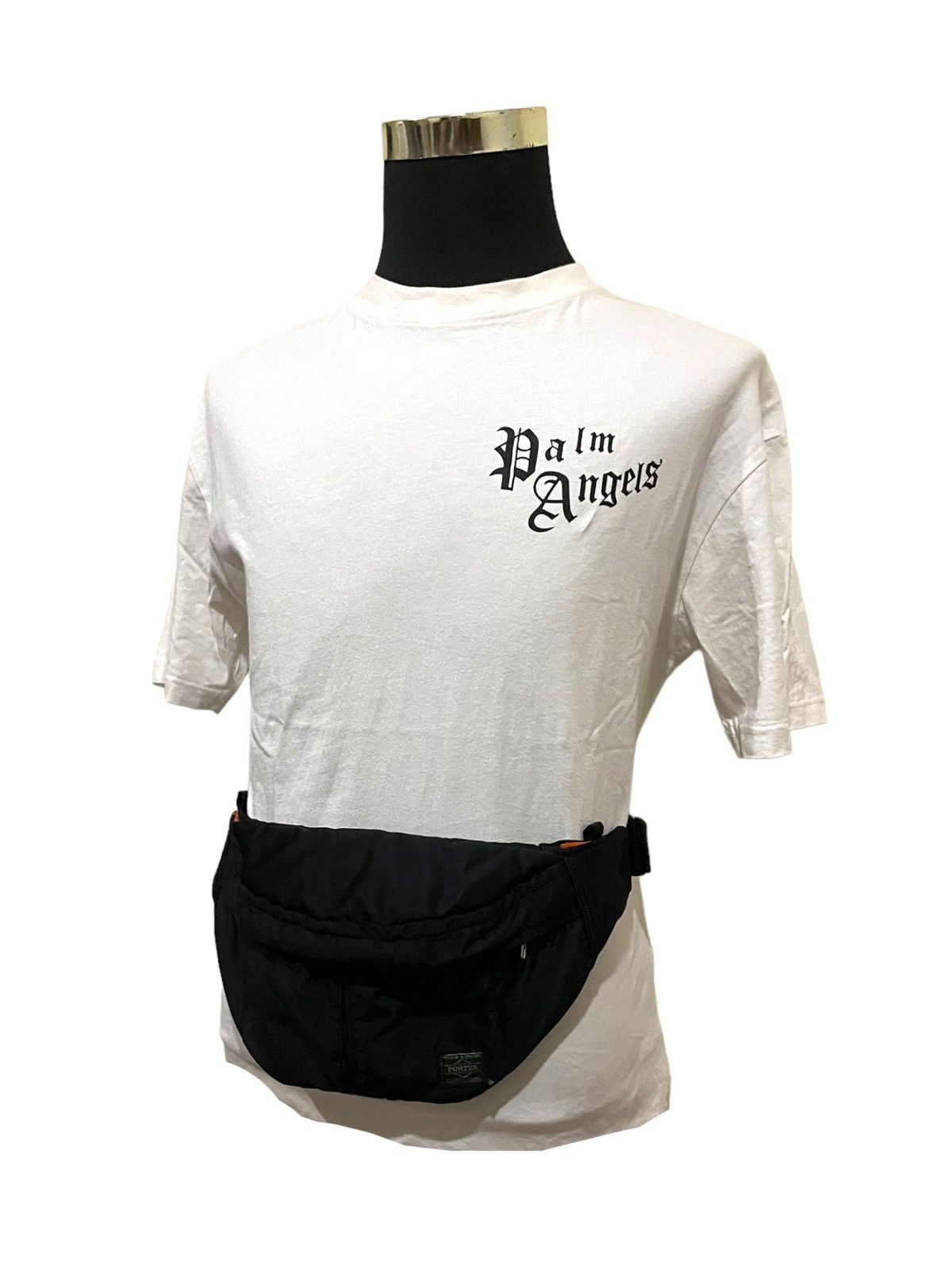 Japanese Brand Vintage 2 in 1 Porter Japan Waist & Shoulder Bag Sz 16" x 7" Size ONE SIZE - 7 Thumbnail