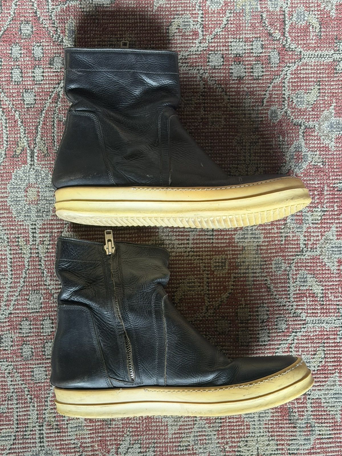 Rick Owens Rick owens zipper boot creepers Size US 12 / EU 45 - 7 Thumbnail