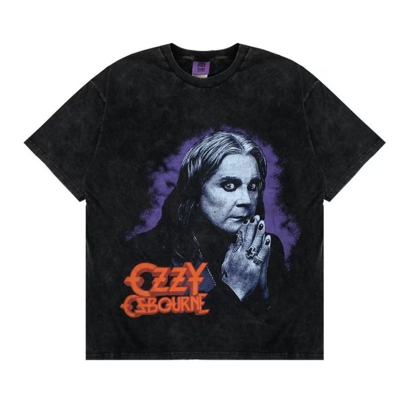 Band Tees × Vintage 🔥RARE🔥 Ozzy osbourne Black Sabbath band boot tee Size US L / EU 52-54 / 3 - 8 Thumbnail