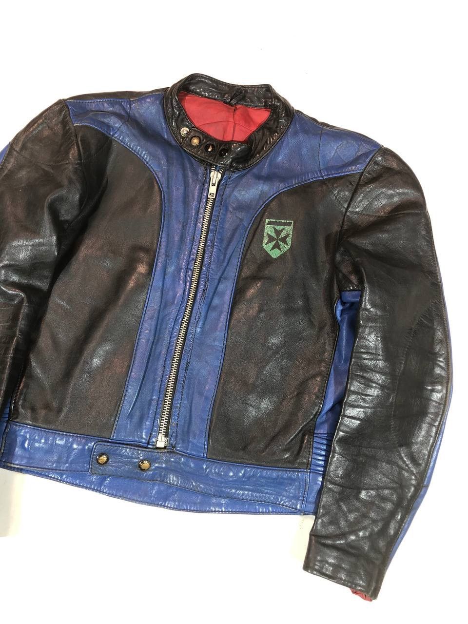 Other Harro Vintage Rare Avangarde Racing Moto Leather Jacket Size US S / EU 44-46 / 1 - 3 Thumbnail