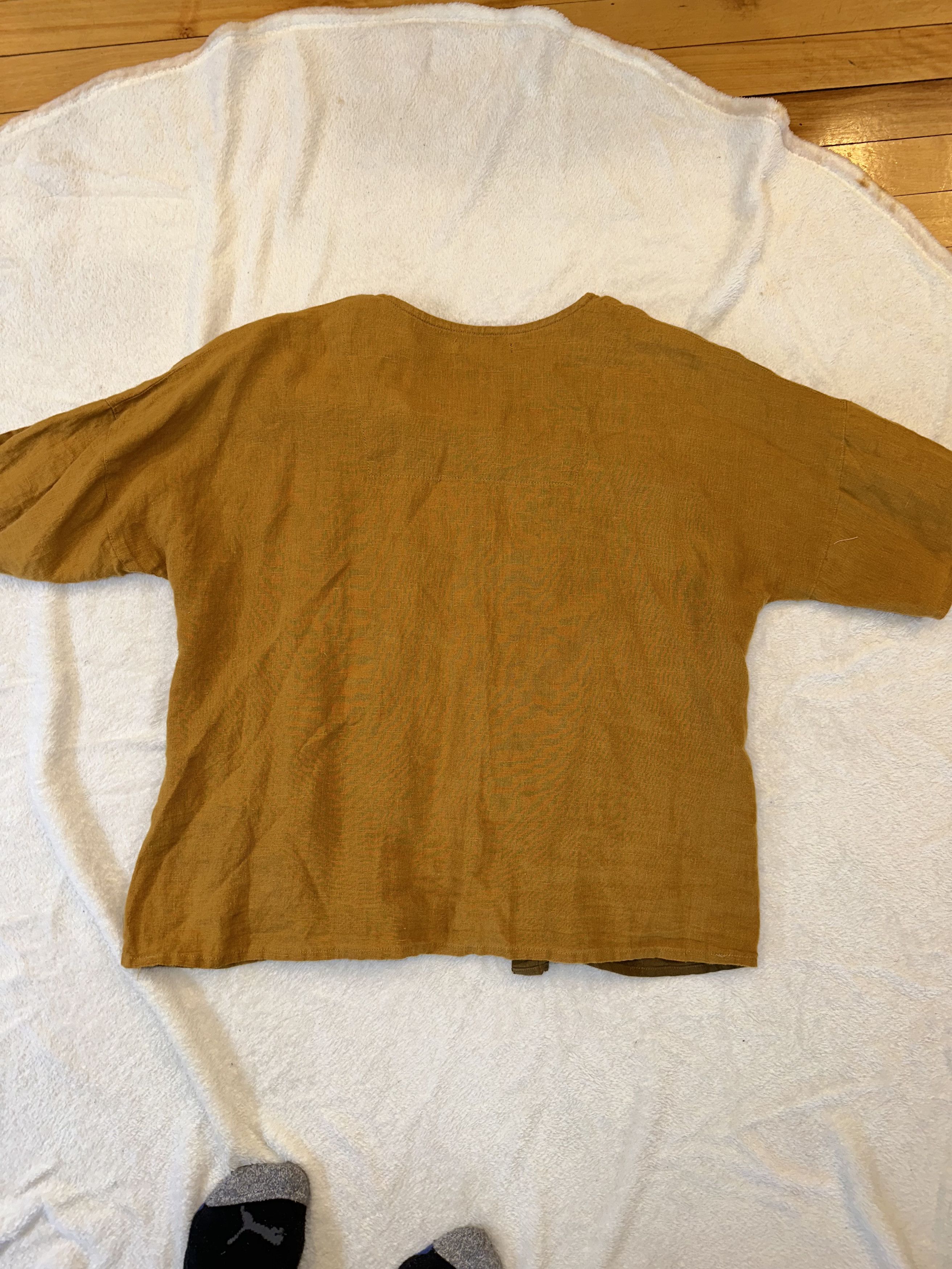Vintage Gudrun Sjödén Women's Artistic Organic Cotton Top – Size M Size M / US 6-8 / IT 42-44 - 2 Thumbnail