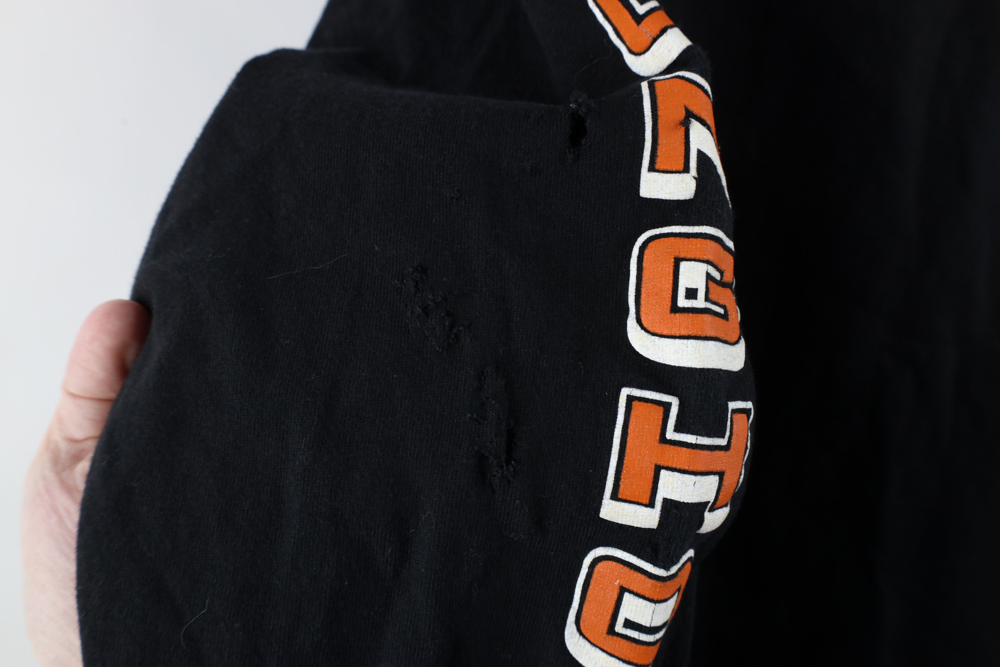 Vintage Vintage Spell Out University of Texas Long Sleeve T-Shirt Size US XL / EU 56 / 4 - 16 Thumbnail