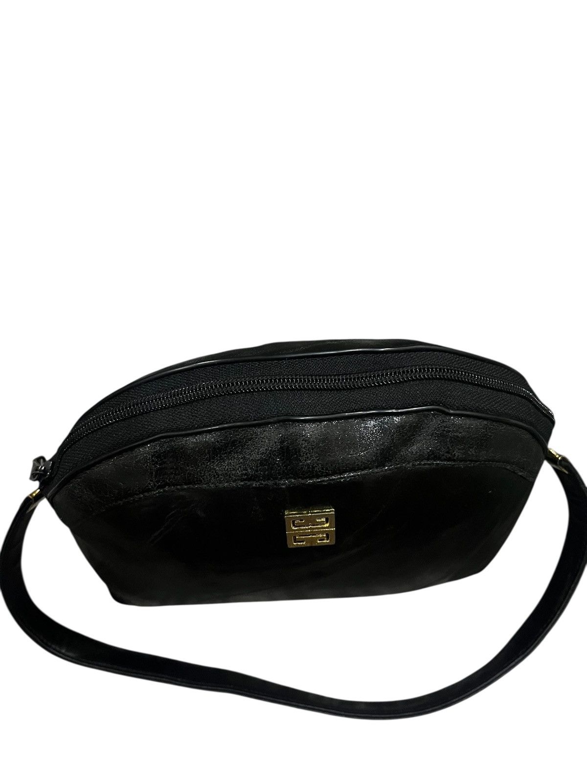 Givenchy Vintage givenchy 4g black leather hand bag Size ONE SIZE - 3 Thumbnail