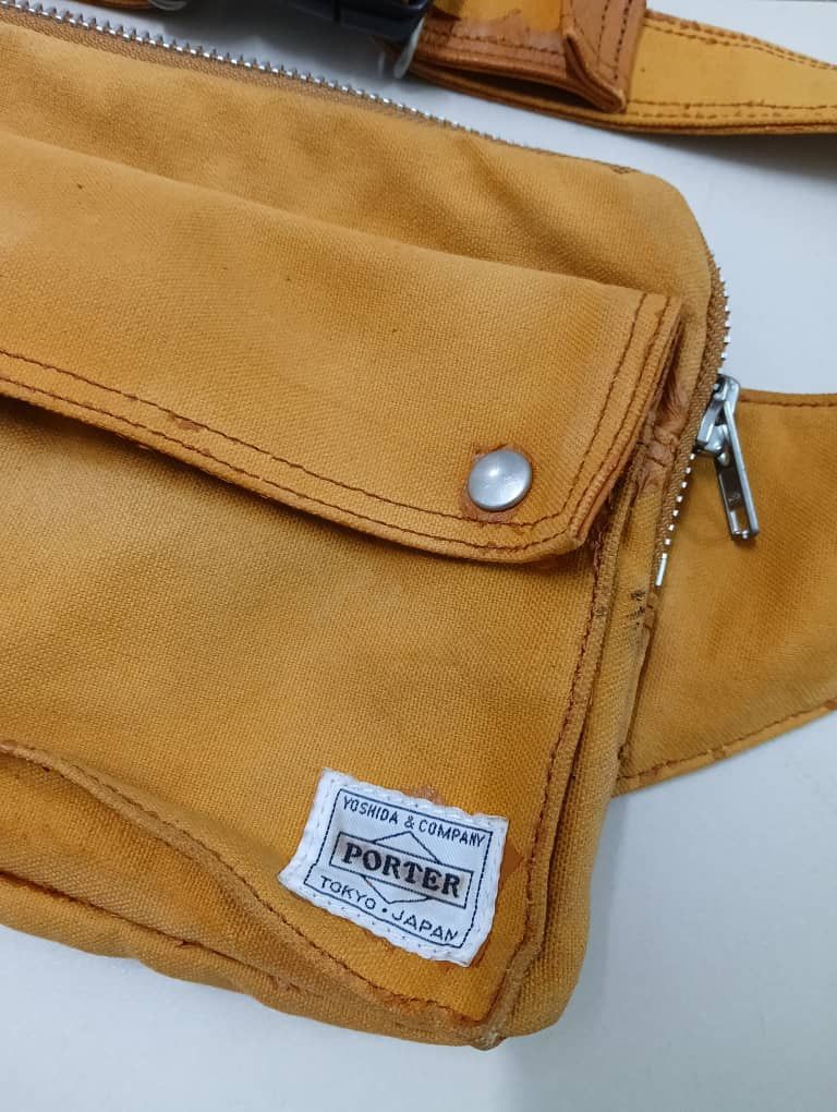 Head Porter × Porter Best Offer🔥Vintage Porter Yoshida Crossbody@waistbag Size ONE SIZE - 6 Thumbnail
