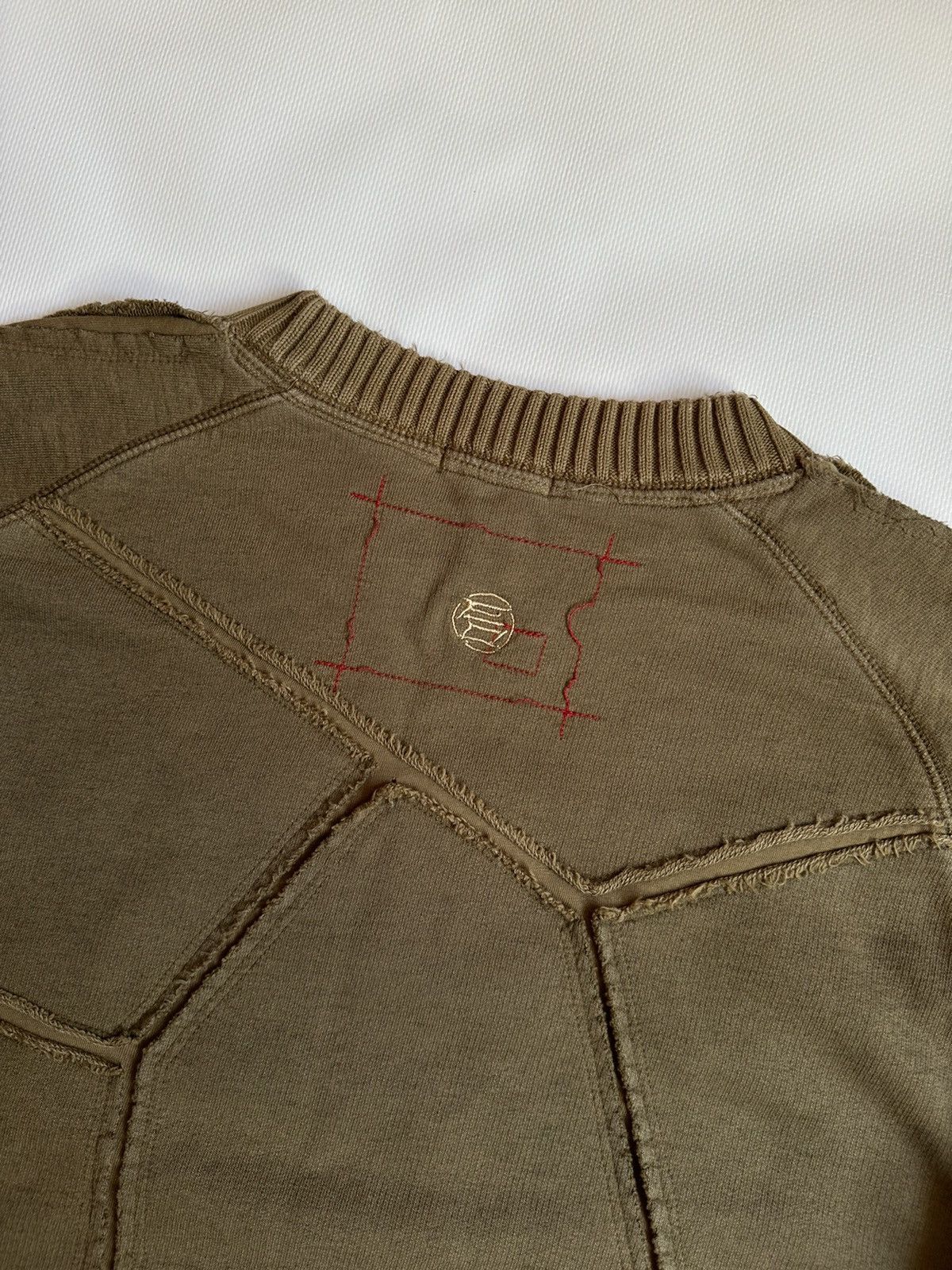 Japanese Brand Etienne Ozeki Patchwork Sweatshirt Size US L / EU 52-54 / 3 - 12 Thumbnail