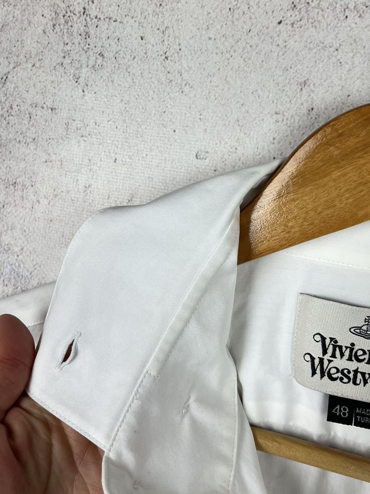 Vivienne Westwood Vivienne Westwood Luxury White Shirt Rare Retro Hype Y2K Size US M / EU 48-50 / 2 - 8 Thumbnail