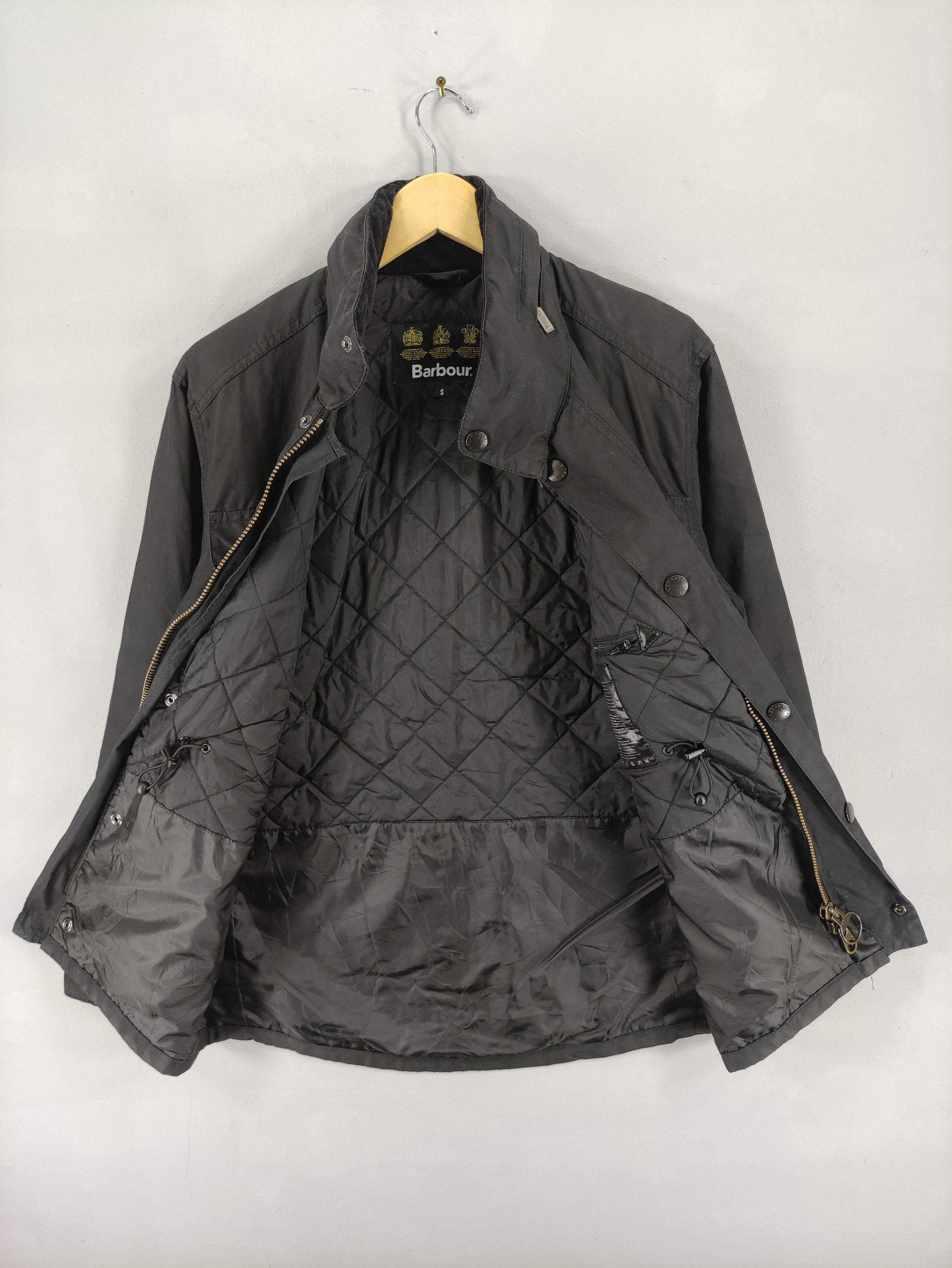 Barbour Vintage Barbour Sapper Wax Jacket Zipper Size US S / EU 44-46 / 1 - 4 Thumbnail