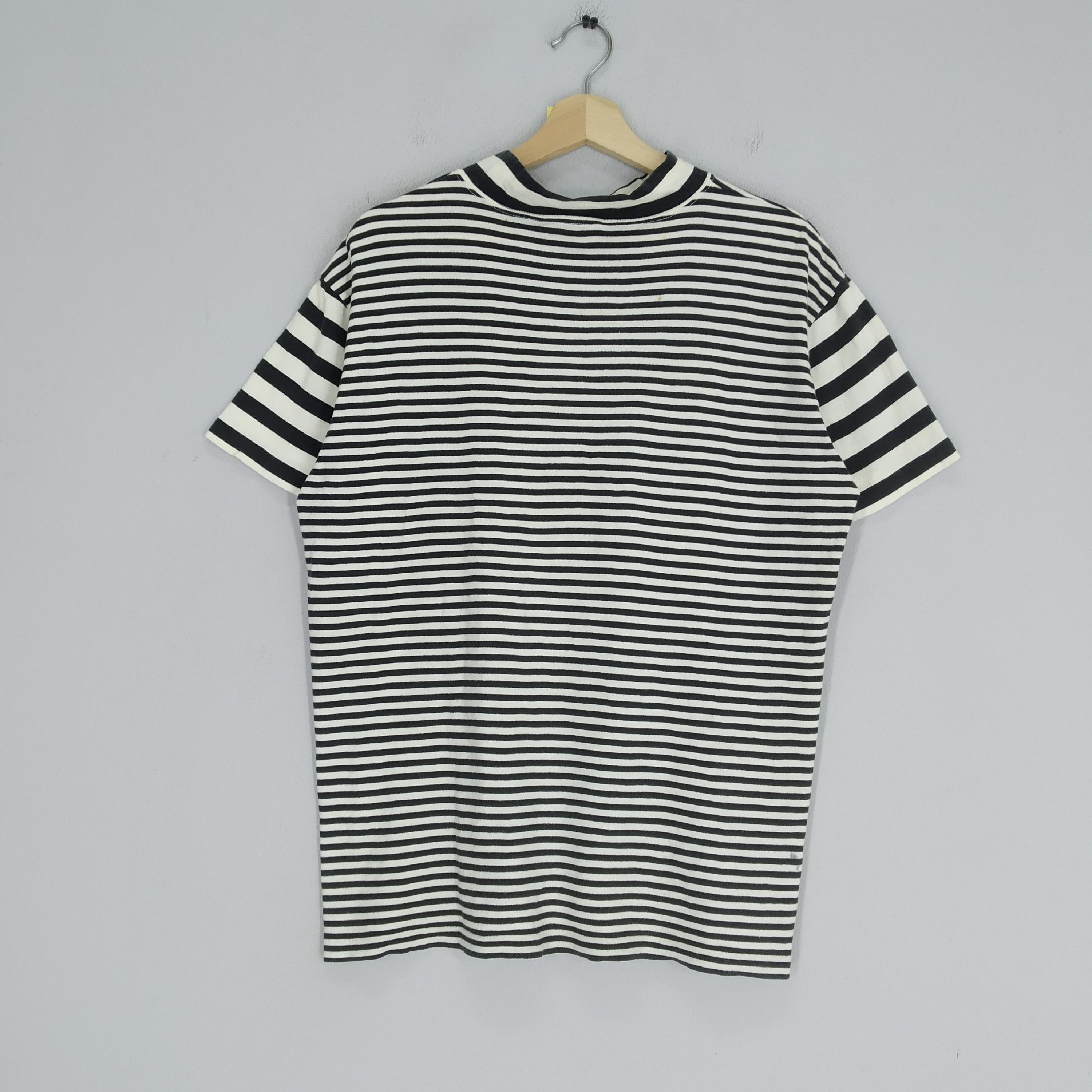 Hai Sporting Gear Vintage Hai Sporting Gear Border Stripes Issey Miyake Japan Size US L / EU 52-54 / 3 - 2 Thumbnail