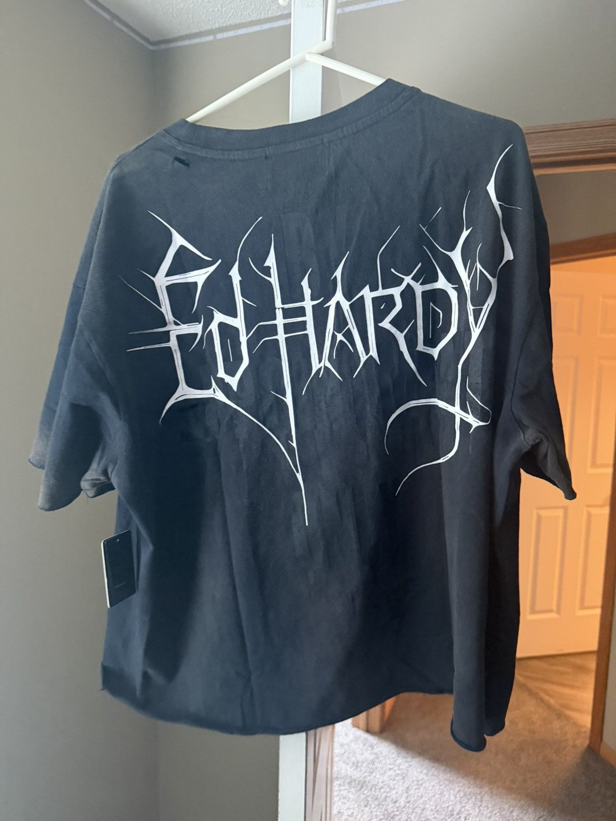 Ed Hardy Ed hardy Cross Cropped boxy tee Size US XL / EU 56 / 4 - 4 Thumbnail