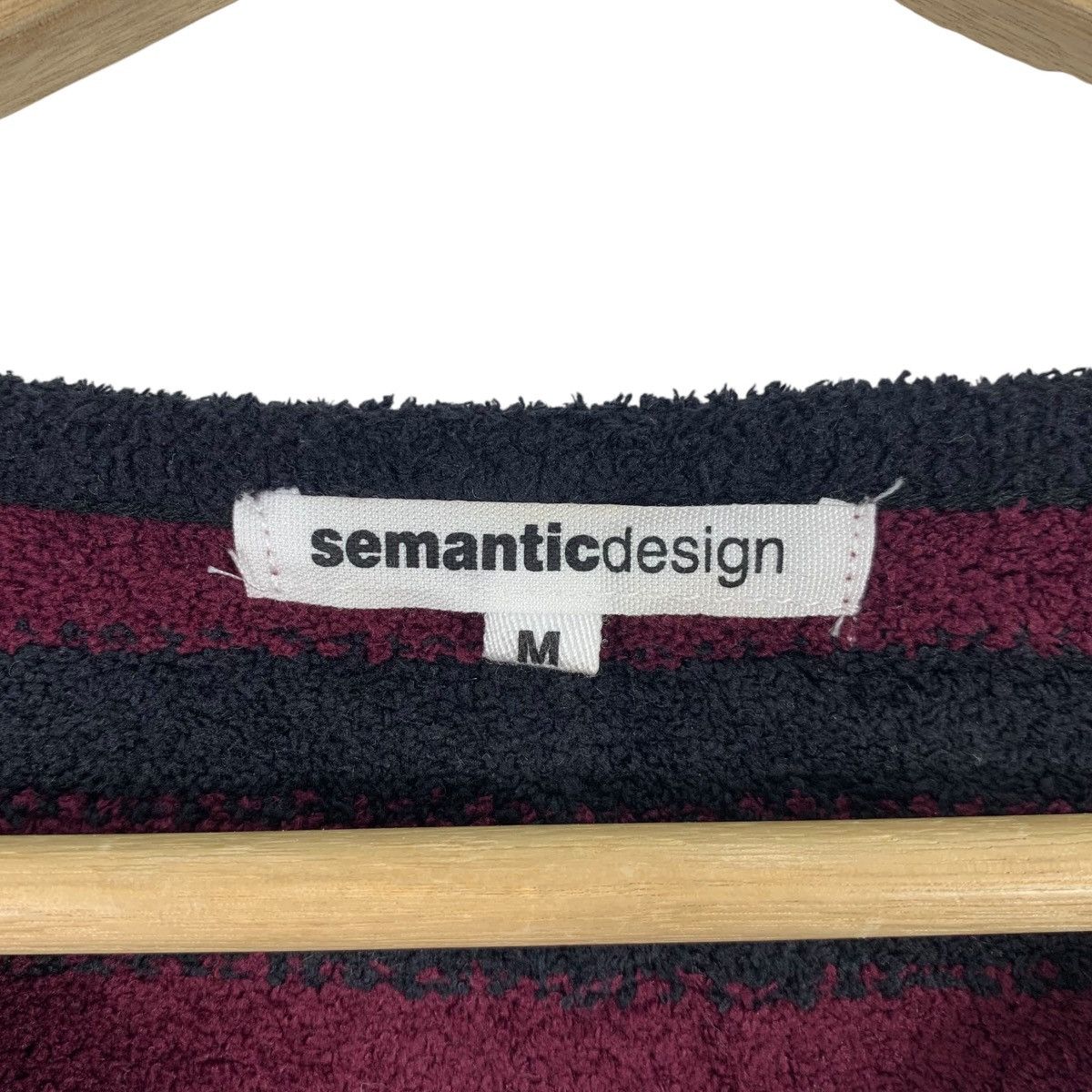 Japanese Brand × semanticdesign SEMANTIC DESIGN Japanese Brand Stripes T-Shirt Long Sleeve Size US M / EU 48-50 / 2 - 4 Thumbnail