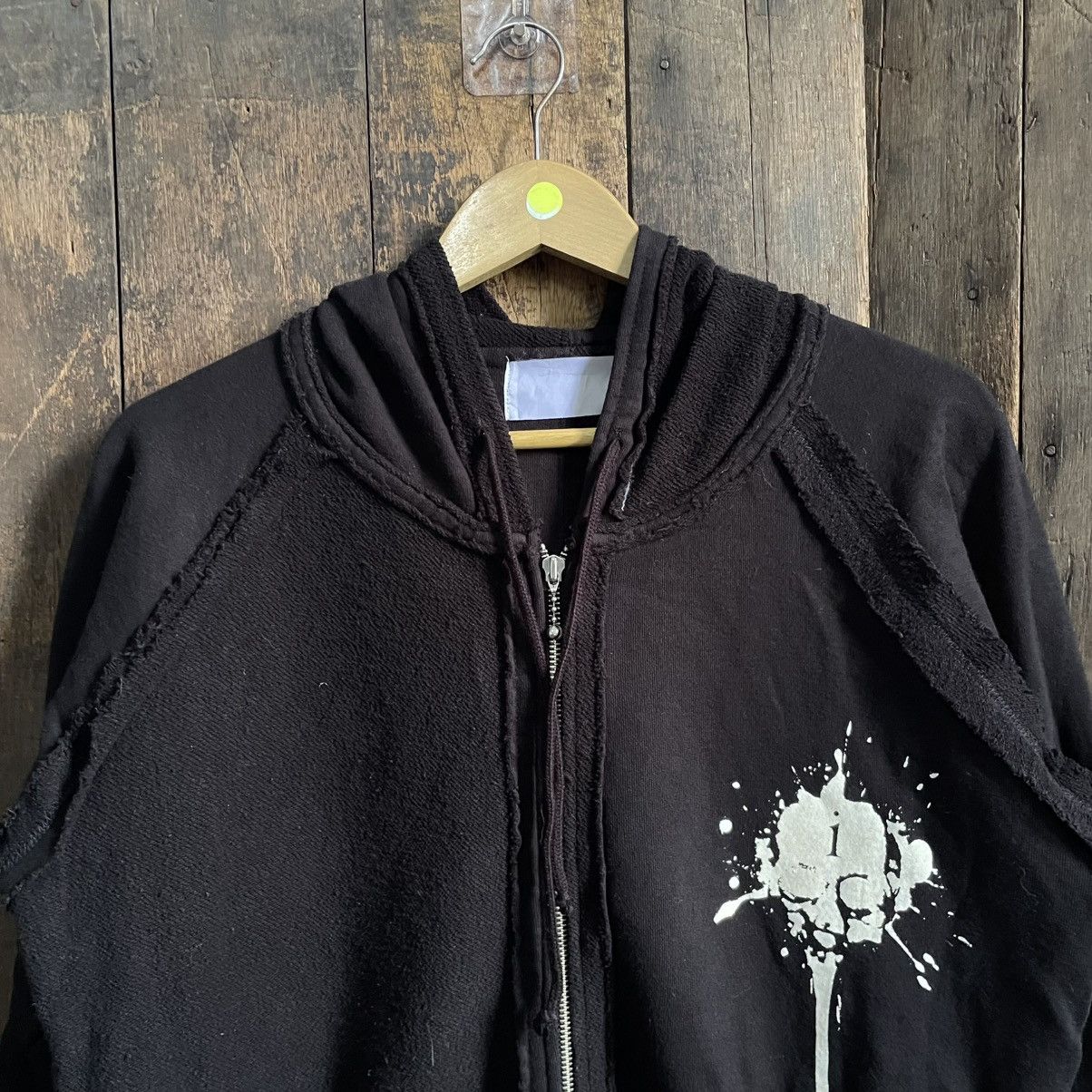 Beauty Beast Vintage Y2K Skull Gothic Punk Ifsixwasnine LGB Style Hoodie Size US M / EU 48-50 / 2 - 3 Thumbnail