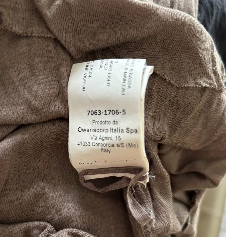 Rick Owens Rick owens Ultra-thin cotton T-shirt 2506-Nextarrow Size US XXS / EU 40 - 4 Thumbnail
