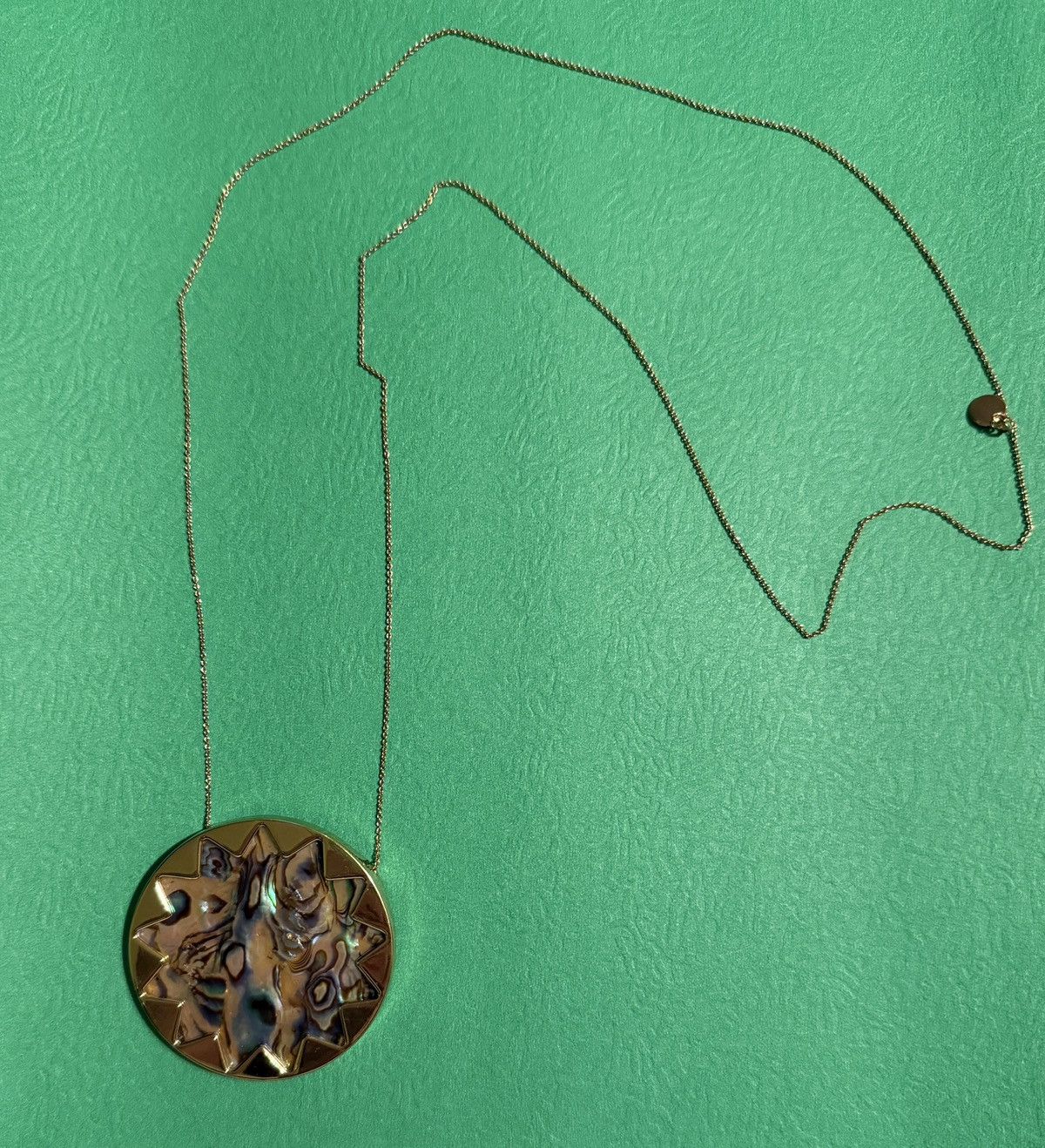 House of Harlow House of Harlow 1960 Gold Classic Abalone Pendant Size ONE SIZE - 2 Thumbnail