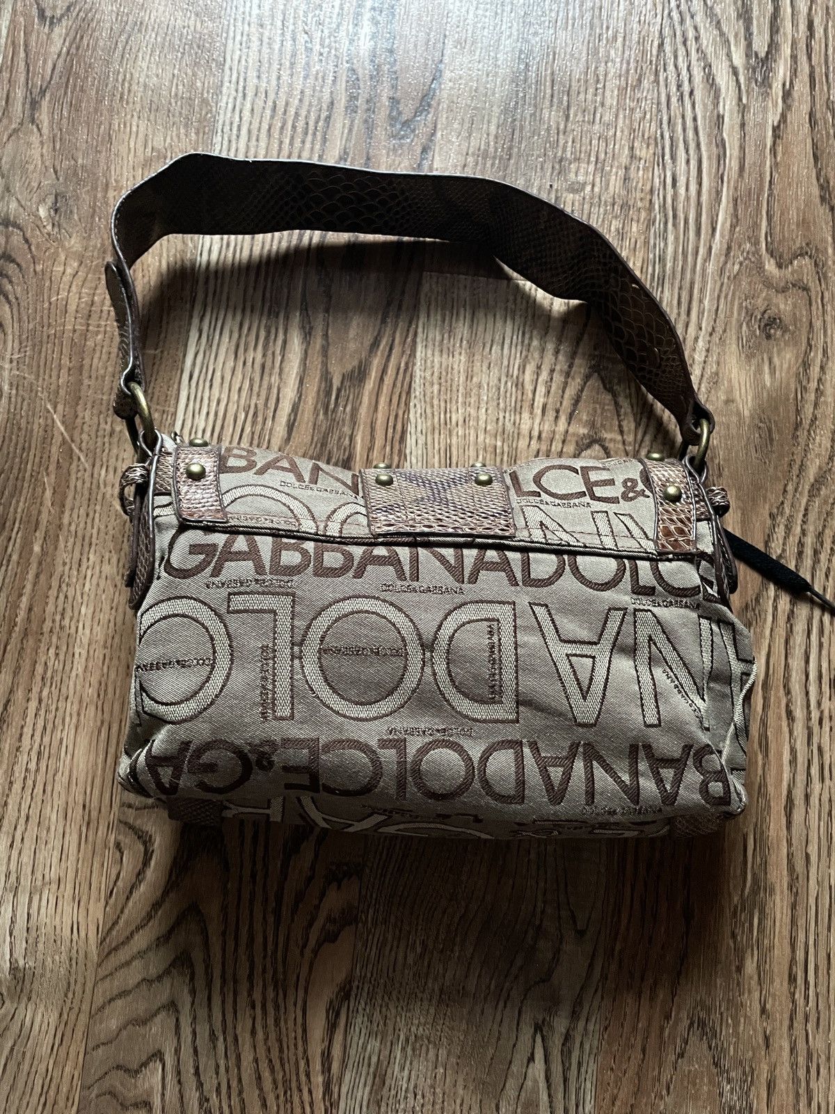 Dolce & Gabbana Dolce & Gabbana Original Denim Vintage Shoulder Bag Size ONE SIZE - 5 Thumbnail