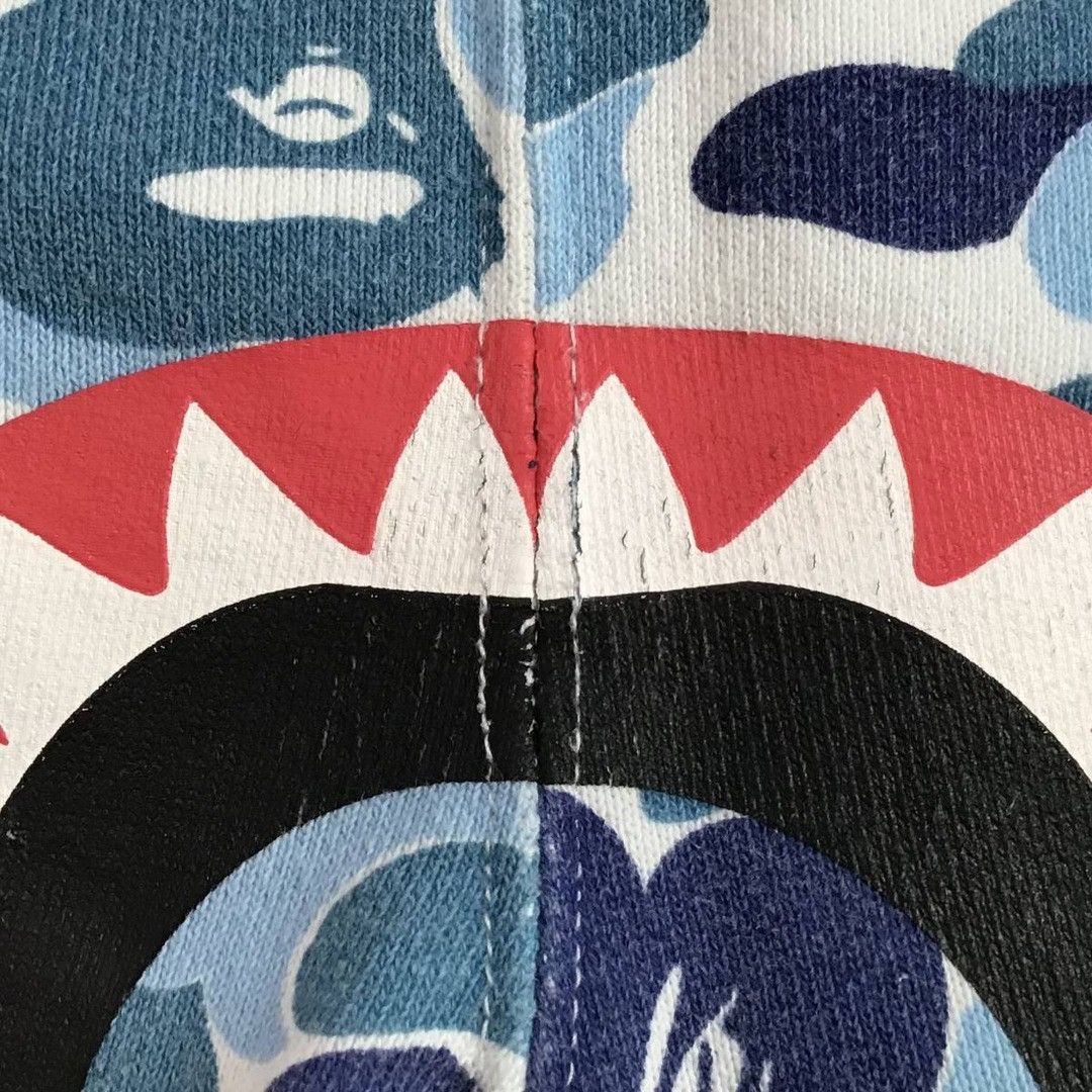 Bape BAPE Shark sweat shorts ABC camo blue a bathing ape ★size M Size US 32 / EU 48 - 3 Thumbnail