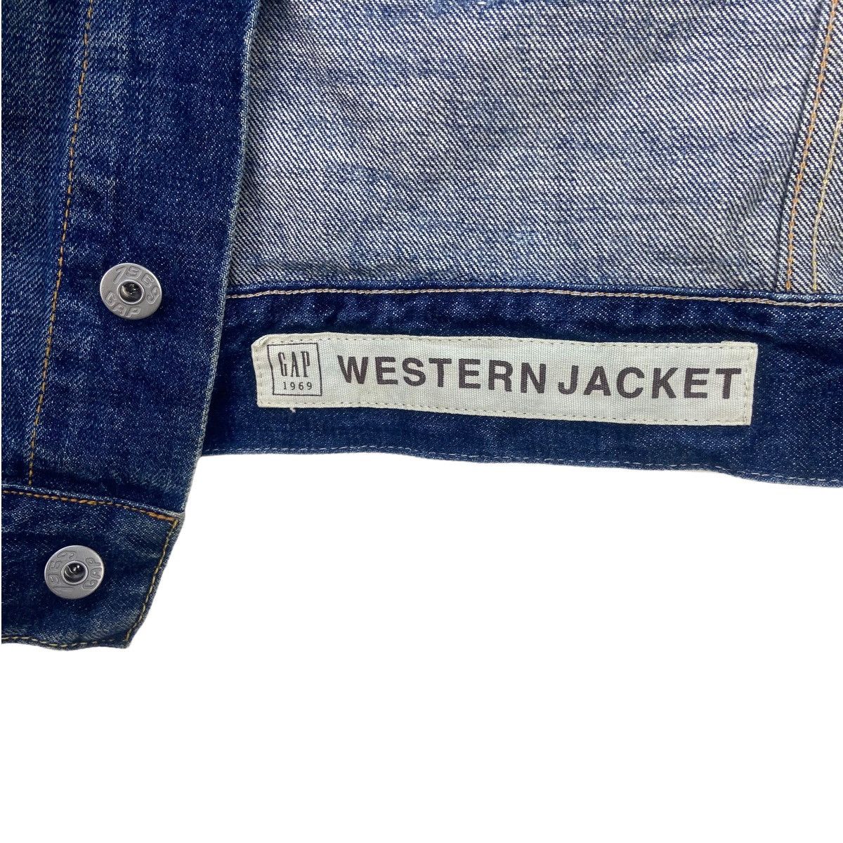 Gap × Vintage Made in Italy Gap Trucker Distressed Western Jacket Size US XS / EU 42 / 0 - 19 Thumbnail