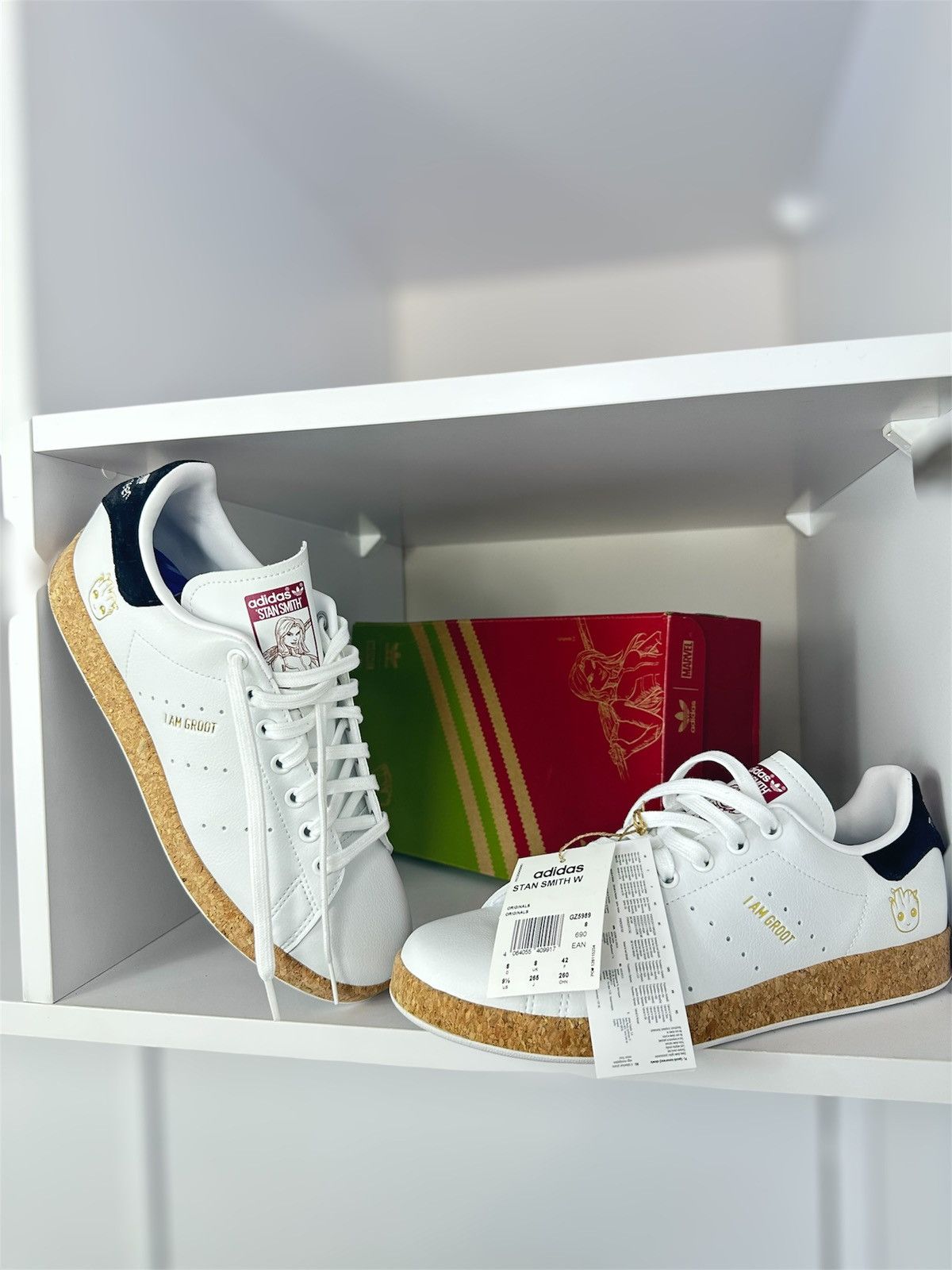 Adidas Adidas STAN SMITH GZ5989 white sneakers 42/8 new Size US 8.5 / EU 41-42 - 3 Thumbnail