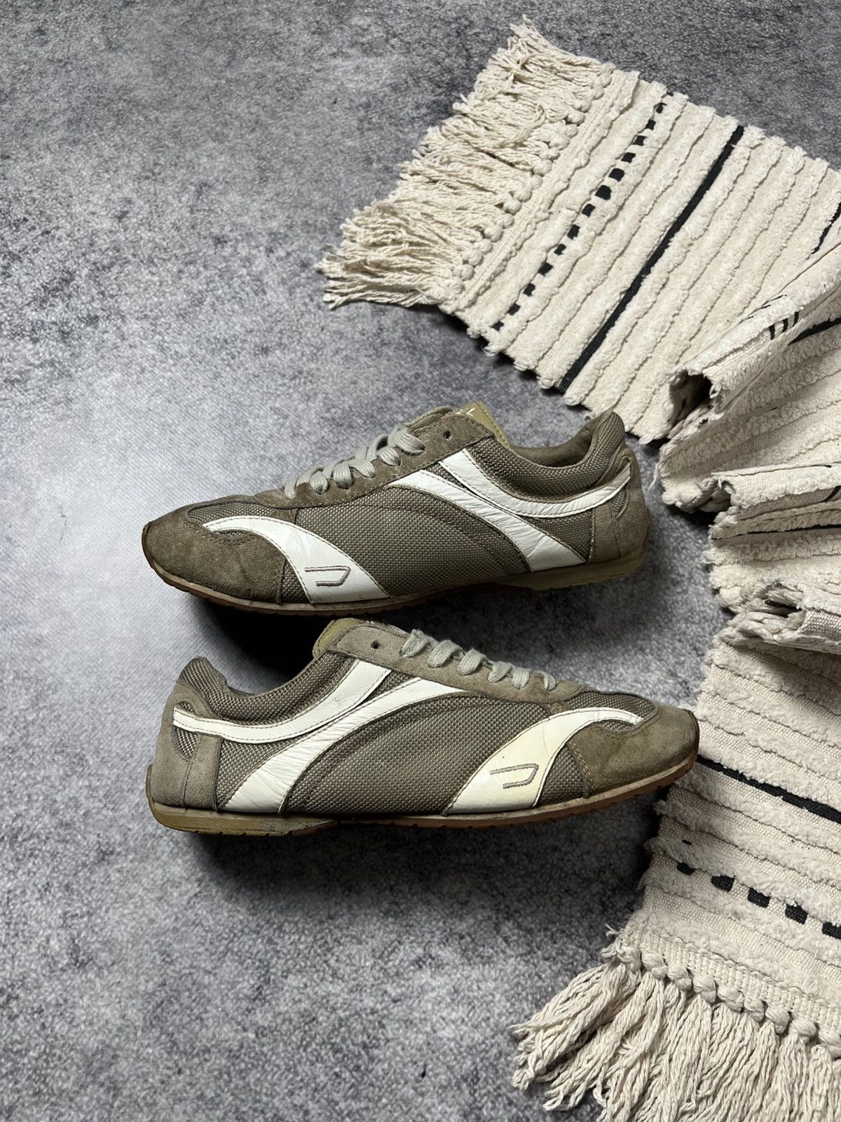 Diesel 🔥90'S DIESEL REPLICA JAPANESE VIBE ARCHIVE Y2K SNEAKERS Size US 7 / EU 40 - 4 Thumbnail