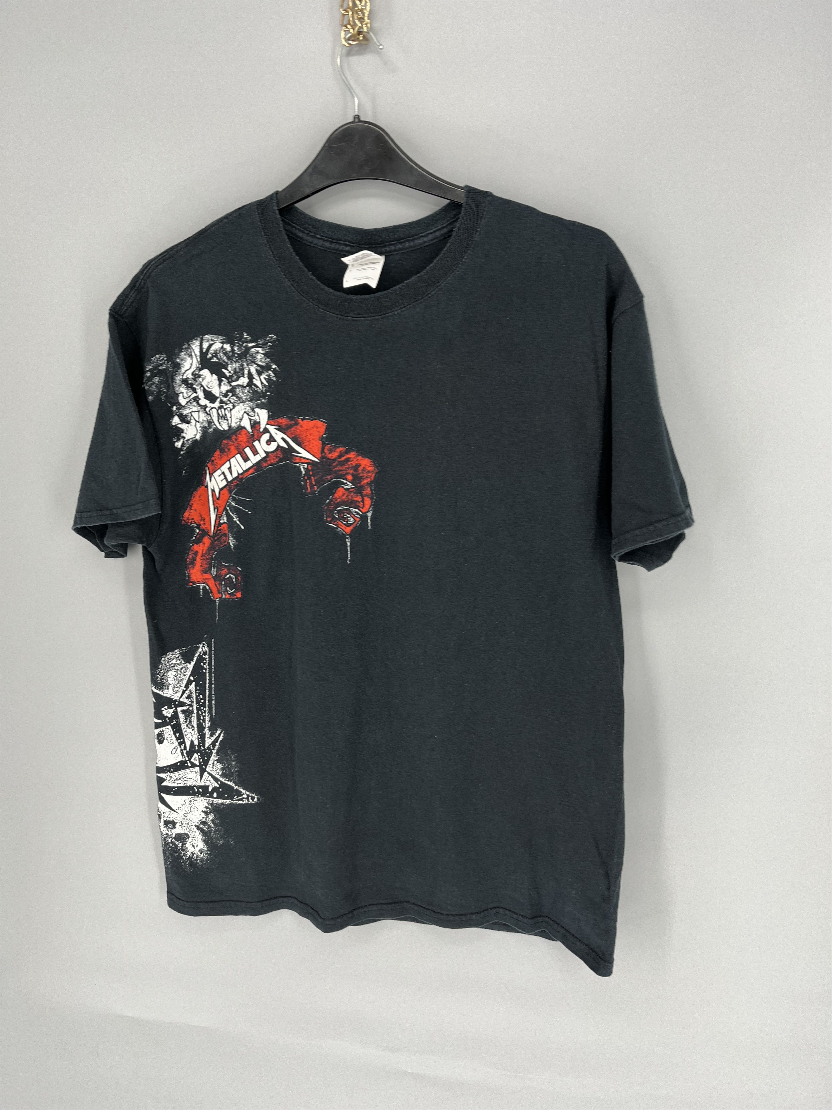 Band Tees × Metallica × Vintage Vintage 2008 Metallica Metal Tour T shirt (L) Size US L / EU 52-54 / 3 - 3 Thumbnail