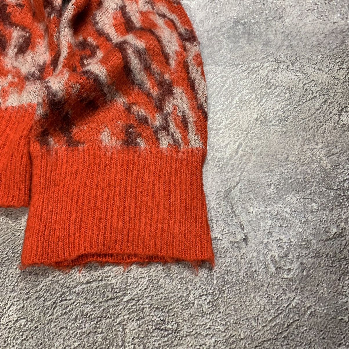 Vintage Vintage 90s Abstract Mohair Oversized Sweater Y2K Grunge S Size S / US 4 / IT 40 - 3 Thumbnail
