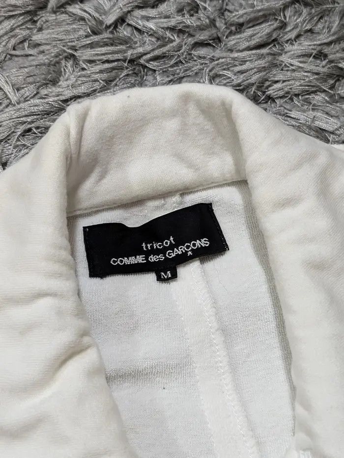 Comme des Garcons S/S 2003 Comme Des Garcons Cotton Cropped Jacket Size M / US 6-8 / IT 42-44 - 10 Thumbnail