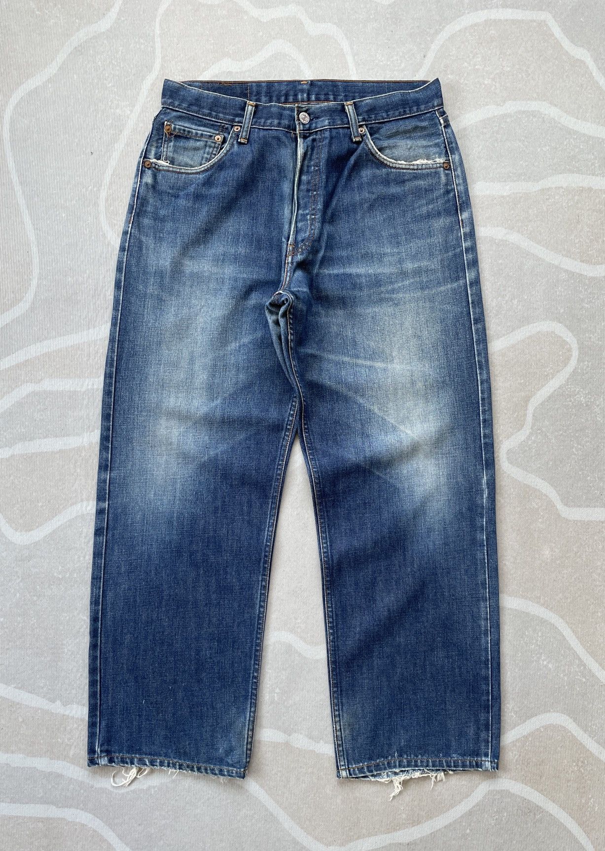 Levi's Levis 513 Straight Jeans (LG142) Size US 32 / EU 48 - 2 Thumbnail