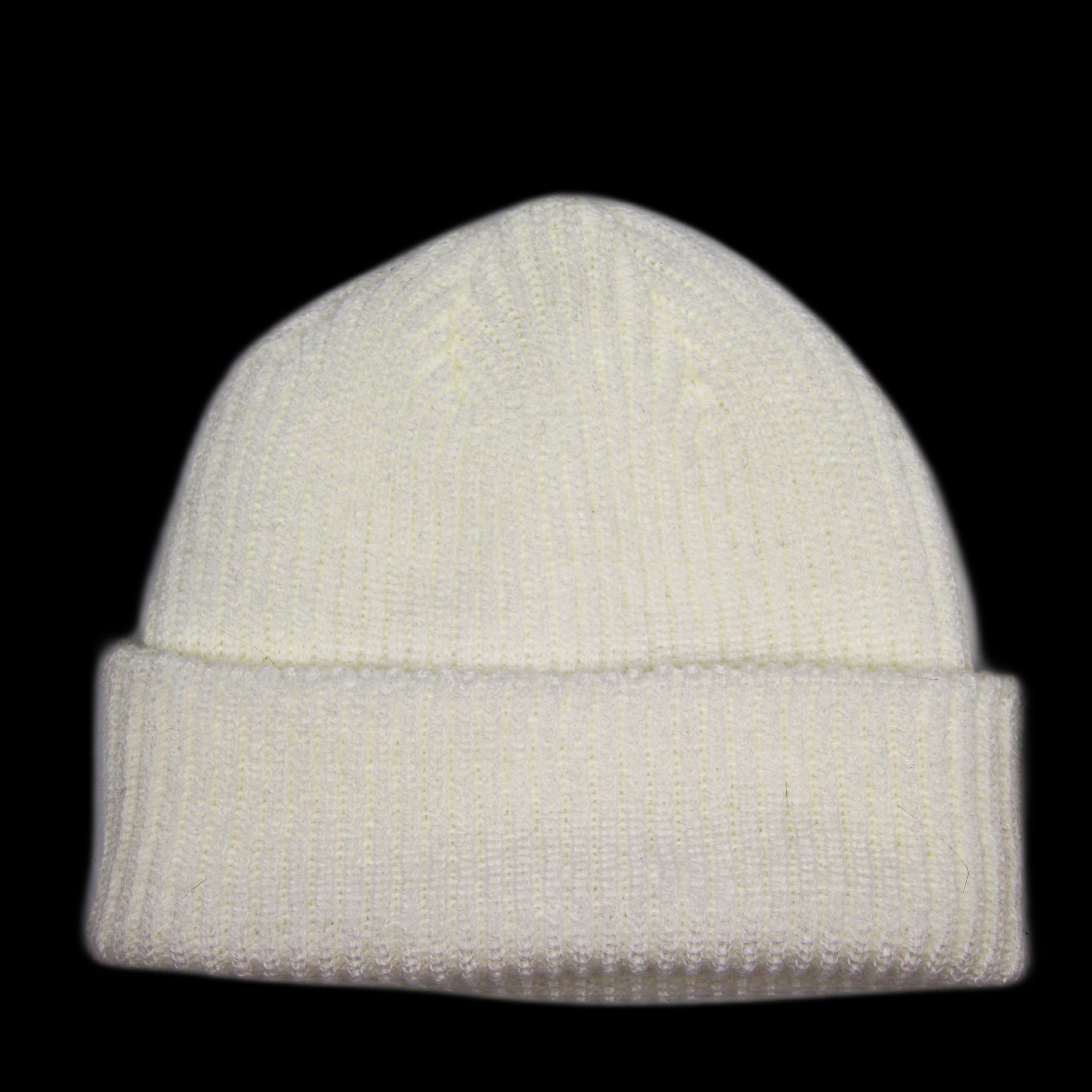 Santa Cruz Fire Logo Beanie White