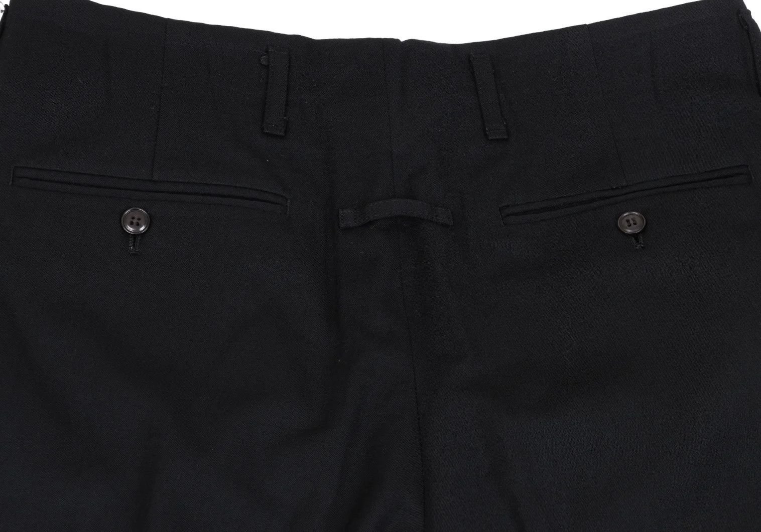 Jean Paul Gaultier Wool Tuck Wide Tapered Pants Black Size 50 Size US 34 / EU 50 - 11 Thumbnail