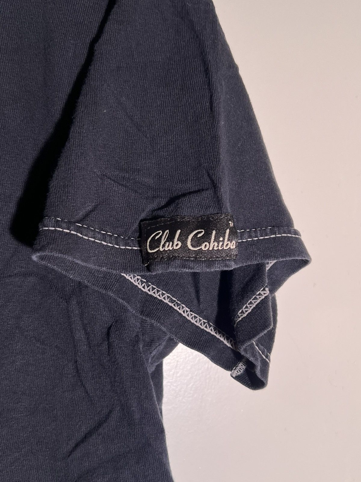 Vintage Y2K 2000’s VTG Vintage Club Cohiba Olive Another Retro Shirt Size US L / EU 52-54 / 3 - 8 Thumbnail