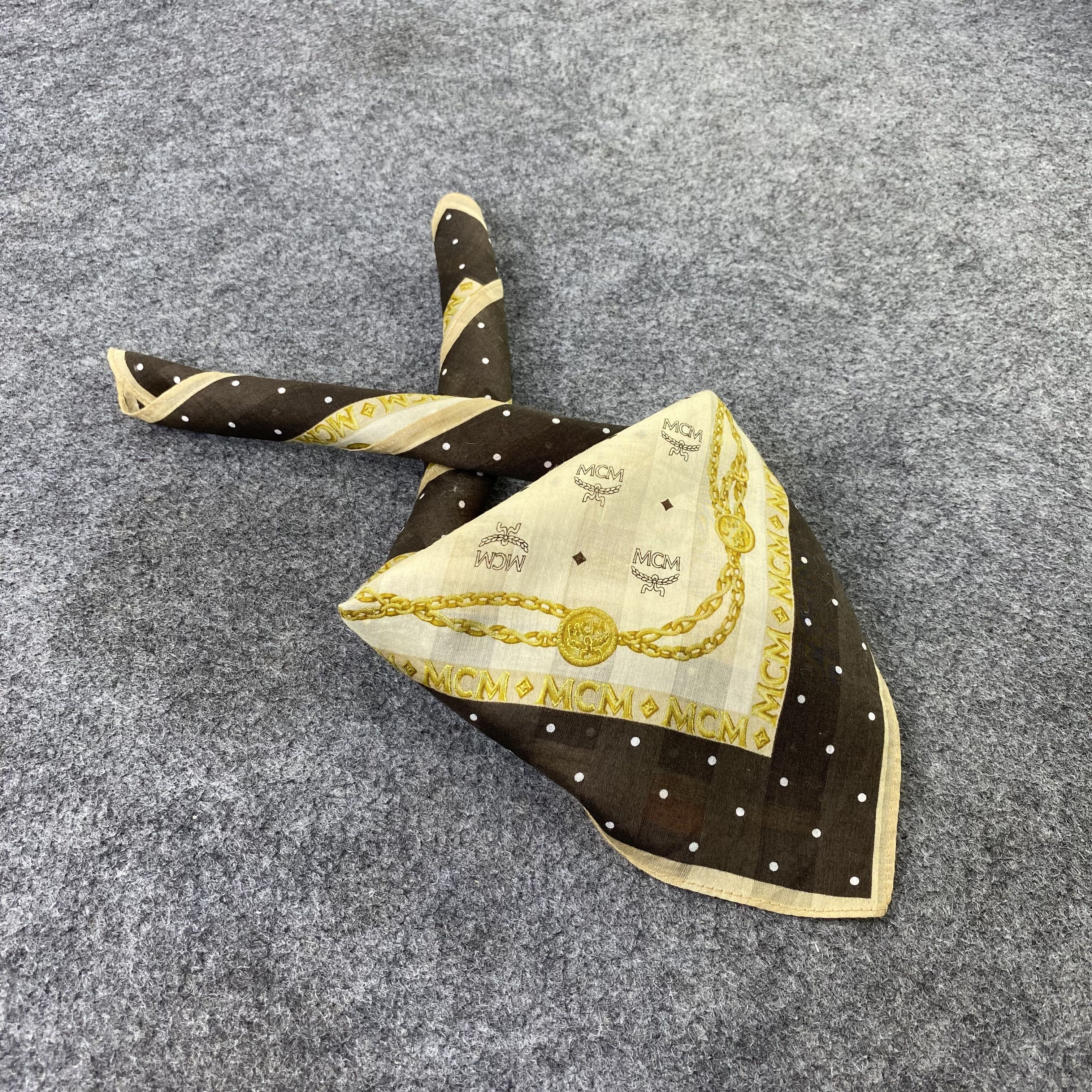 MCM MCM Handkerchief / Bandana / Neckerchief-B1017 Size ONE SIZE - 1 Thumbnail