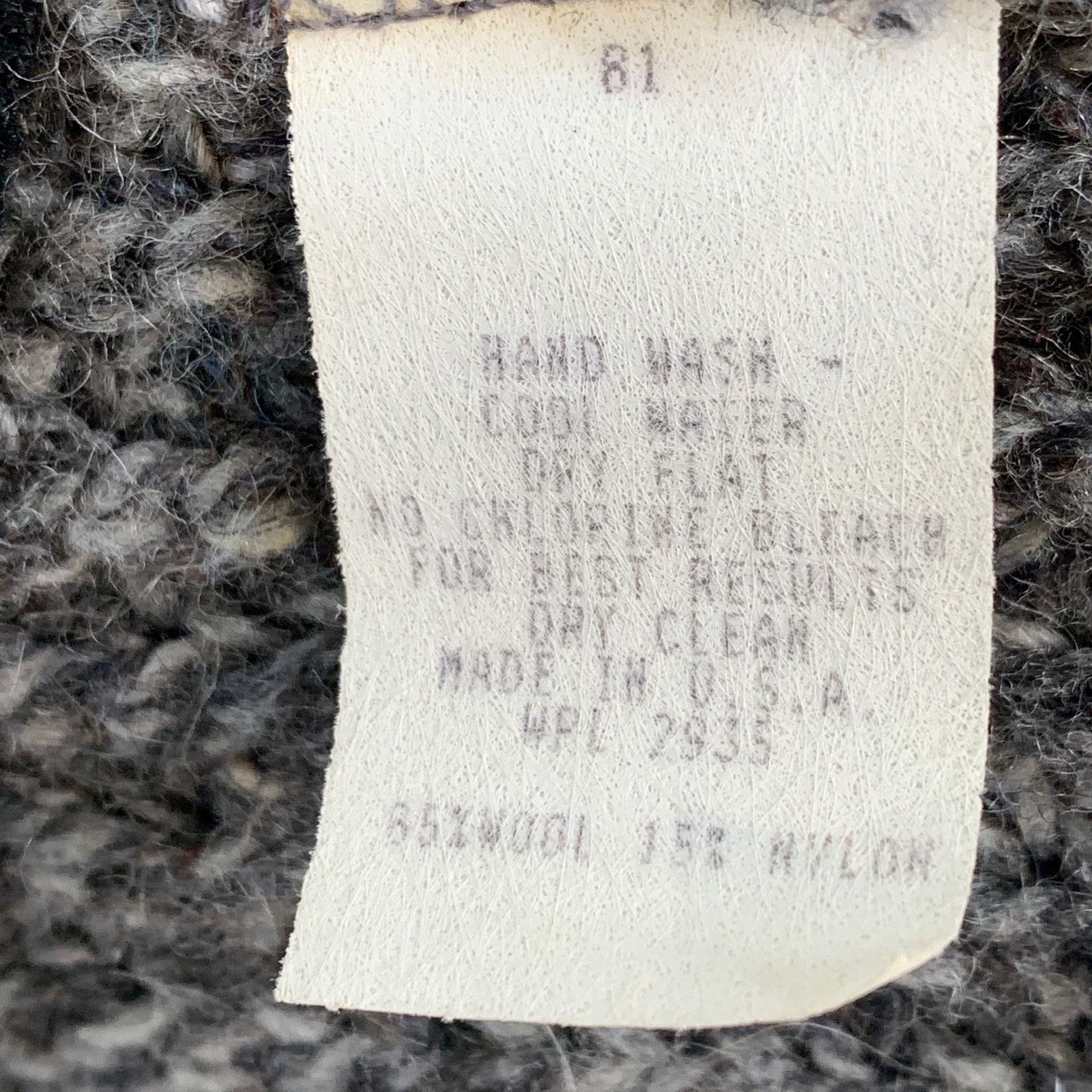 Rei REI Wool Pullover Quarter Zip Vintage Knit Pullover Outdoors Size US XL / EU 56 / 4 - 5 Thumbnail