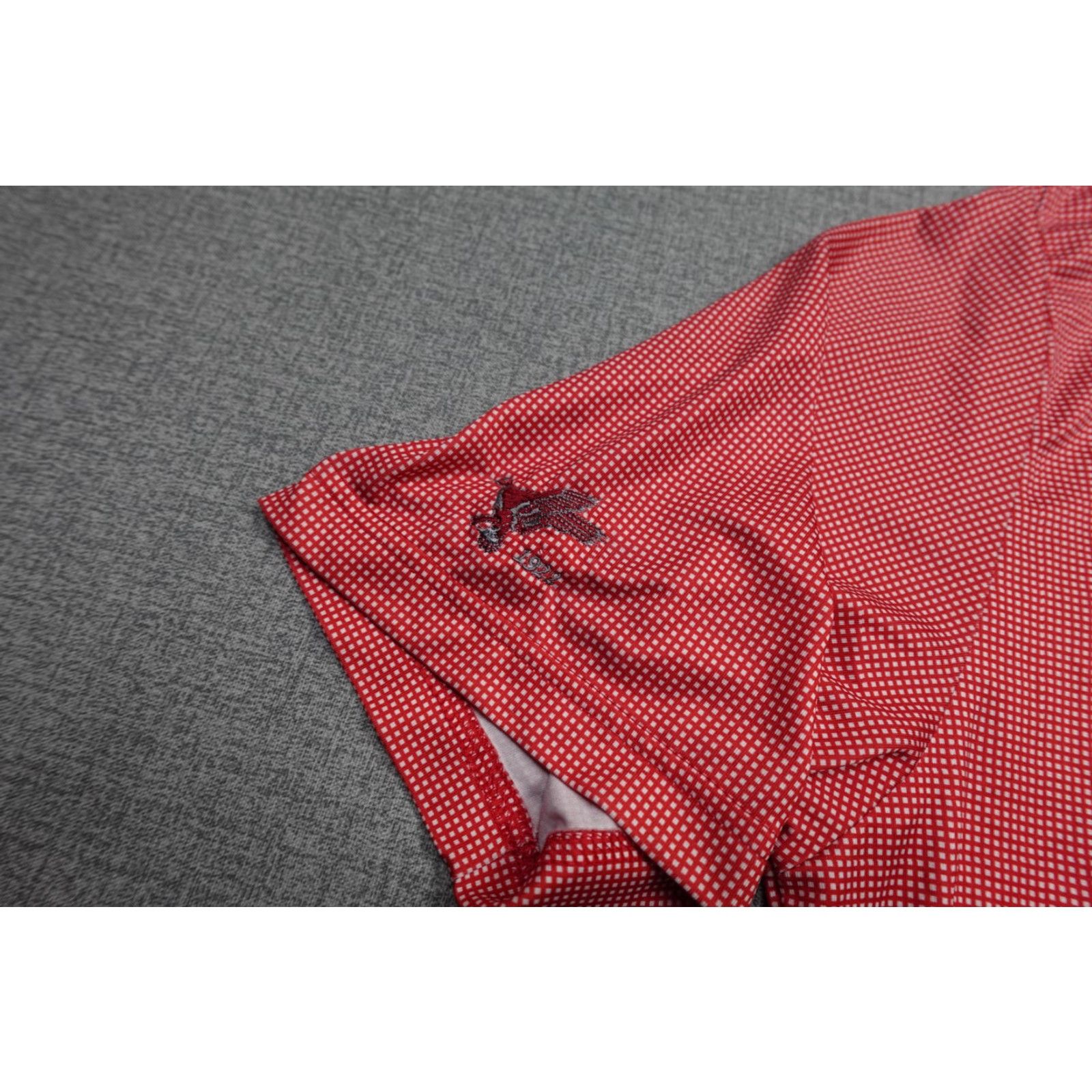 Callaway Callaway Opti Dry Swing Tech Polo Mens L Red Check Golf Performance Stretch Shirt Size US L / EU 52-54 / 3 - 4 Thumbnail